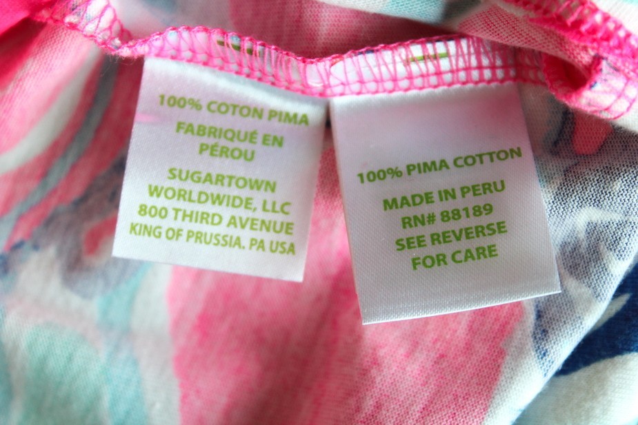 Lilly Pulitzer Marlowe Dress 100% Pima Cotton Pink Floral Boat Neck Nautical L