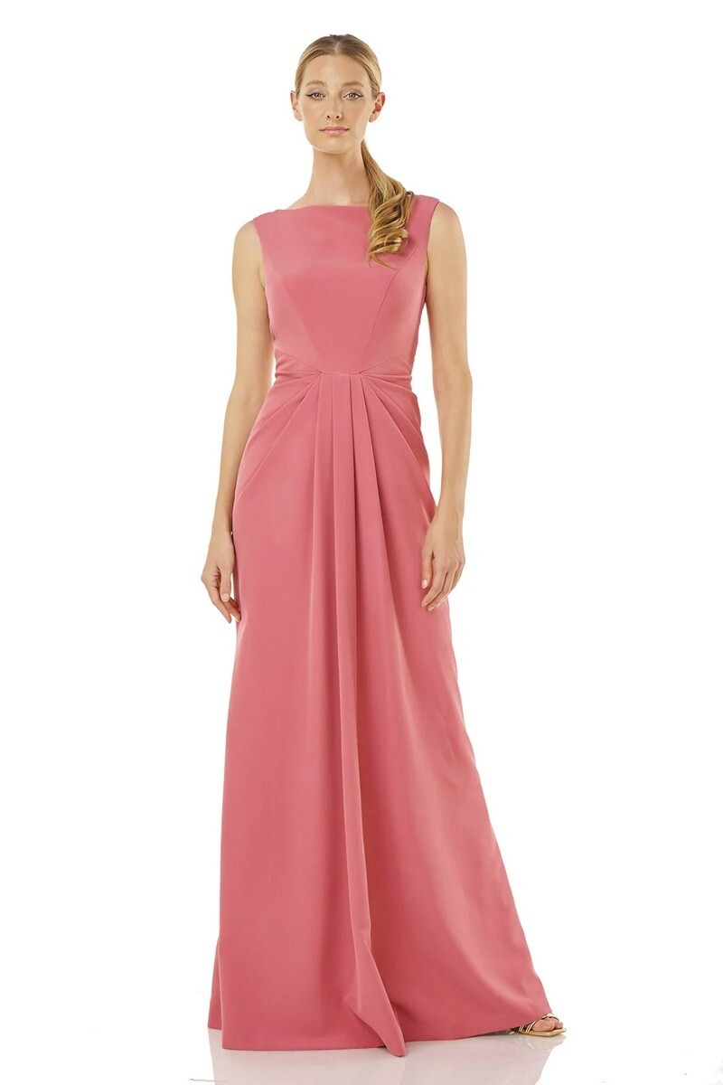 Kay Unger Heather Rose Sansa Bateau Neck Gown Size 6 Orig $318