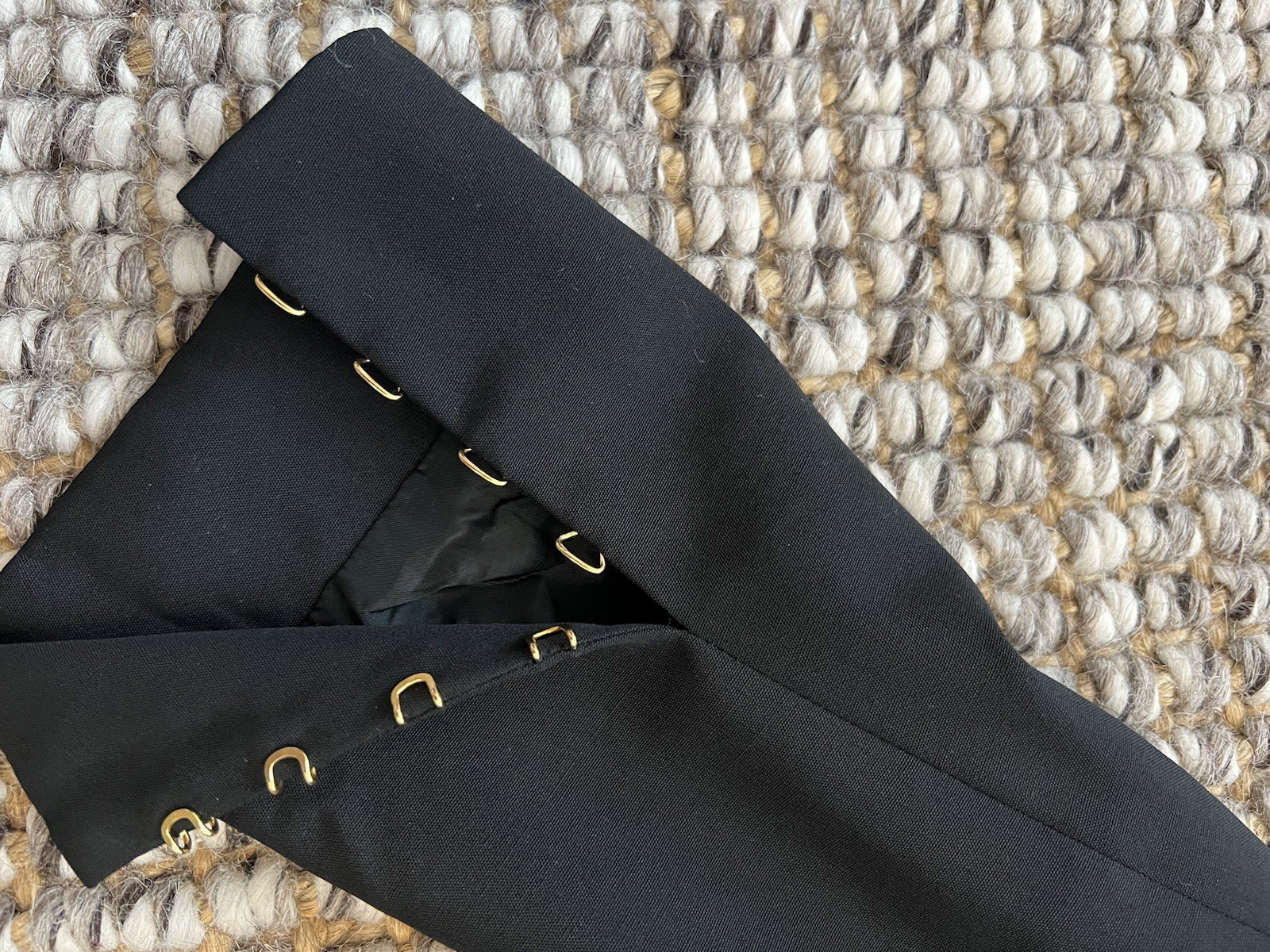 Vintage Tom Ford SS 2001 Wrap Jacket With Gold Bucket Size FR 38