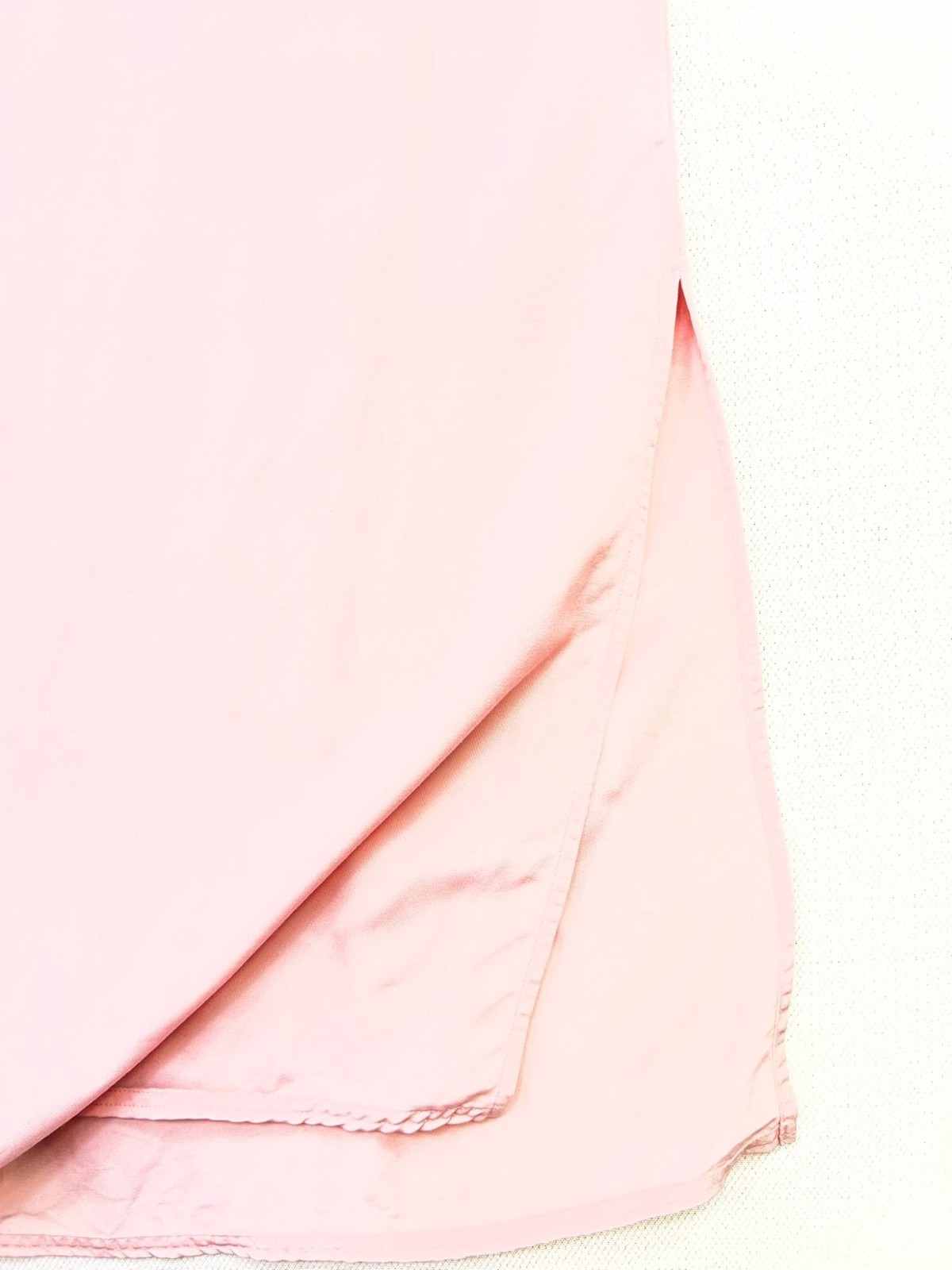 AKS Amy K Su Womens Minimalist Maxi Dress Sleeveless Stretch Size XL Pale Pink
