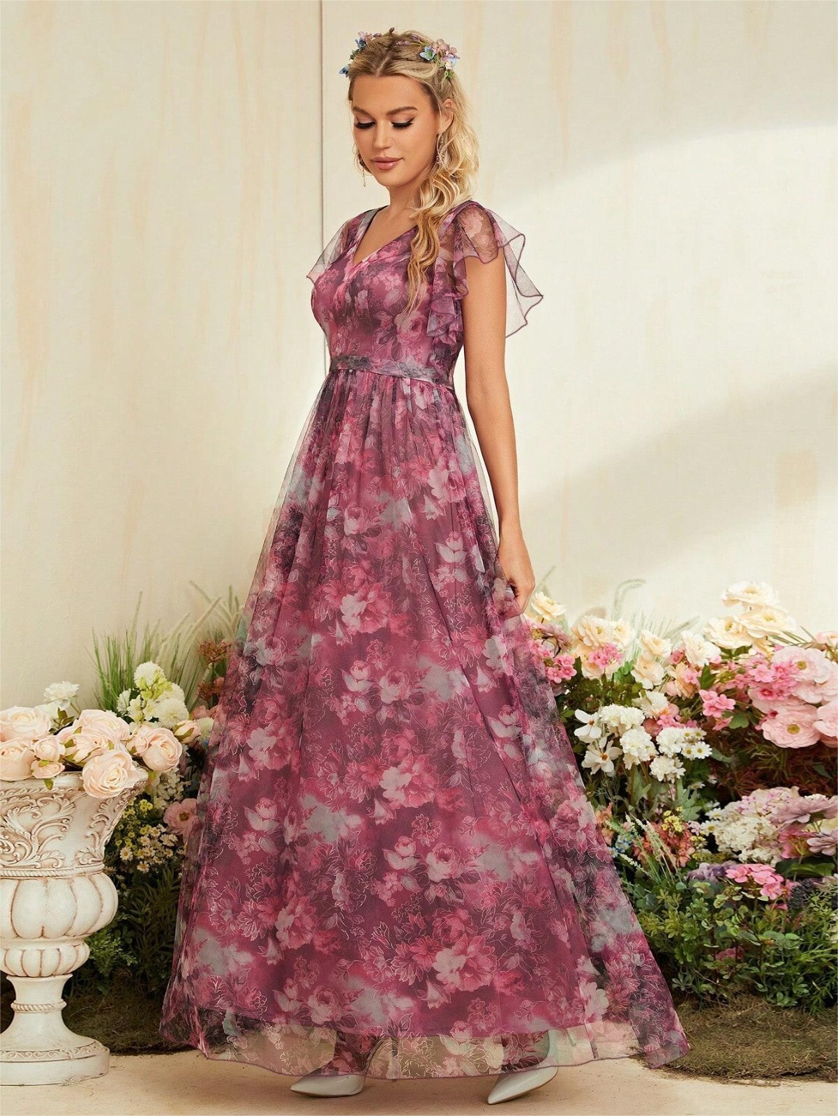 Cocktail Dresses Size 6 8 10 12 for Women Evening Party Wedding Guest Floral New