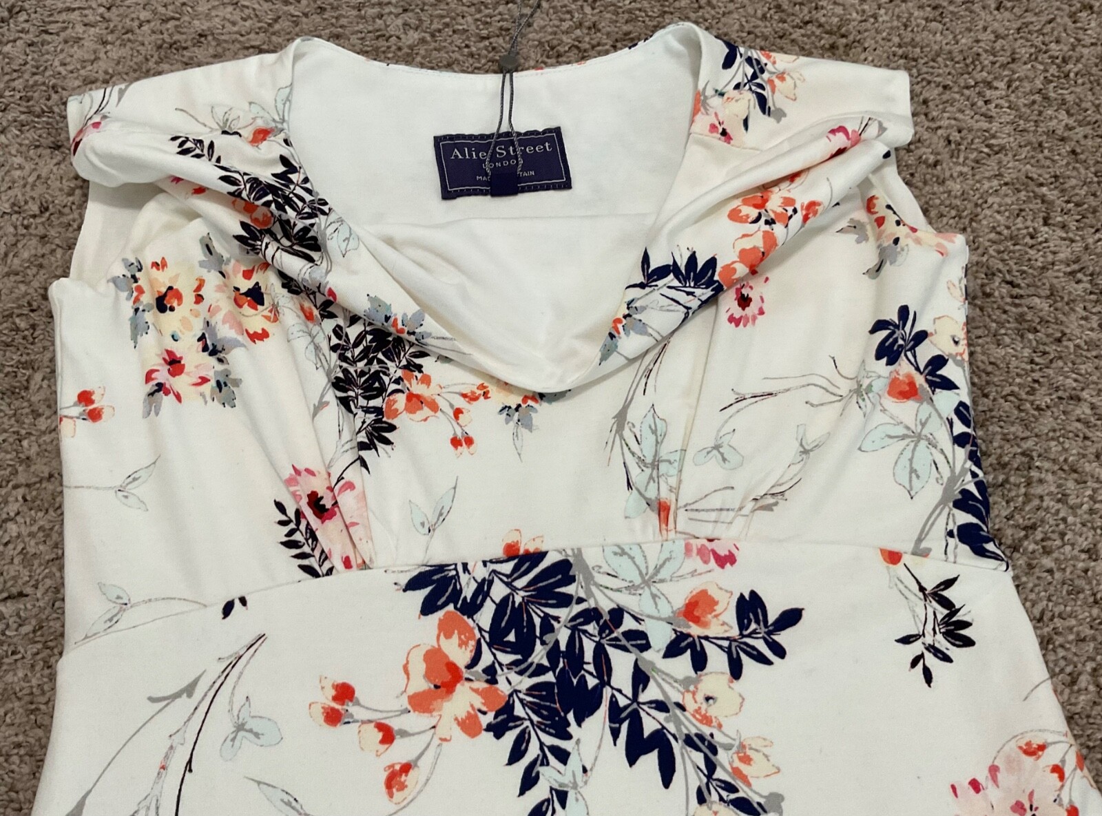 ALIE STREET Pippa Shift Dress US Size 4-6 Floral “Japanese Garden”