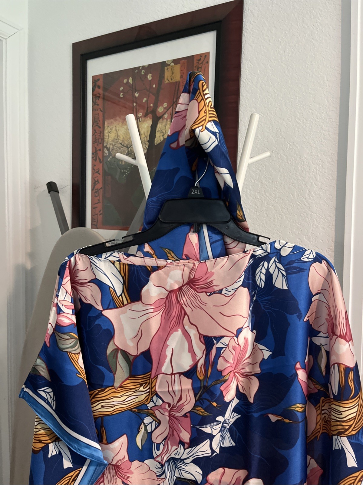 Caftan Dress One Size with Multiple Colors One Size Fits Most Mumu W Scarf Silky