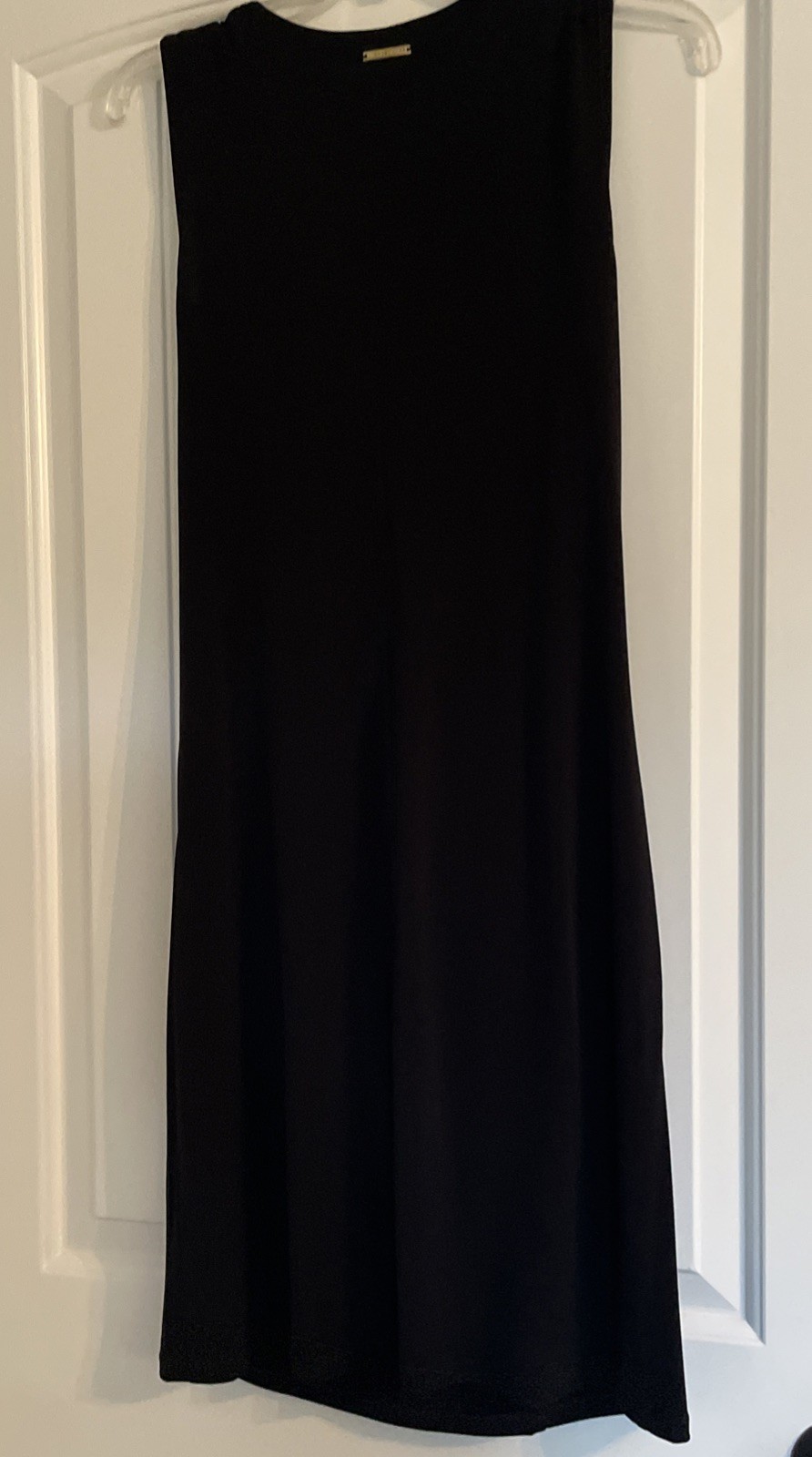 Michael Kors Side Tie Detail Waist Black Size Medium. Short Sheath Mini Dress…