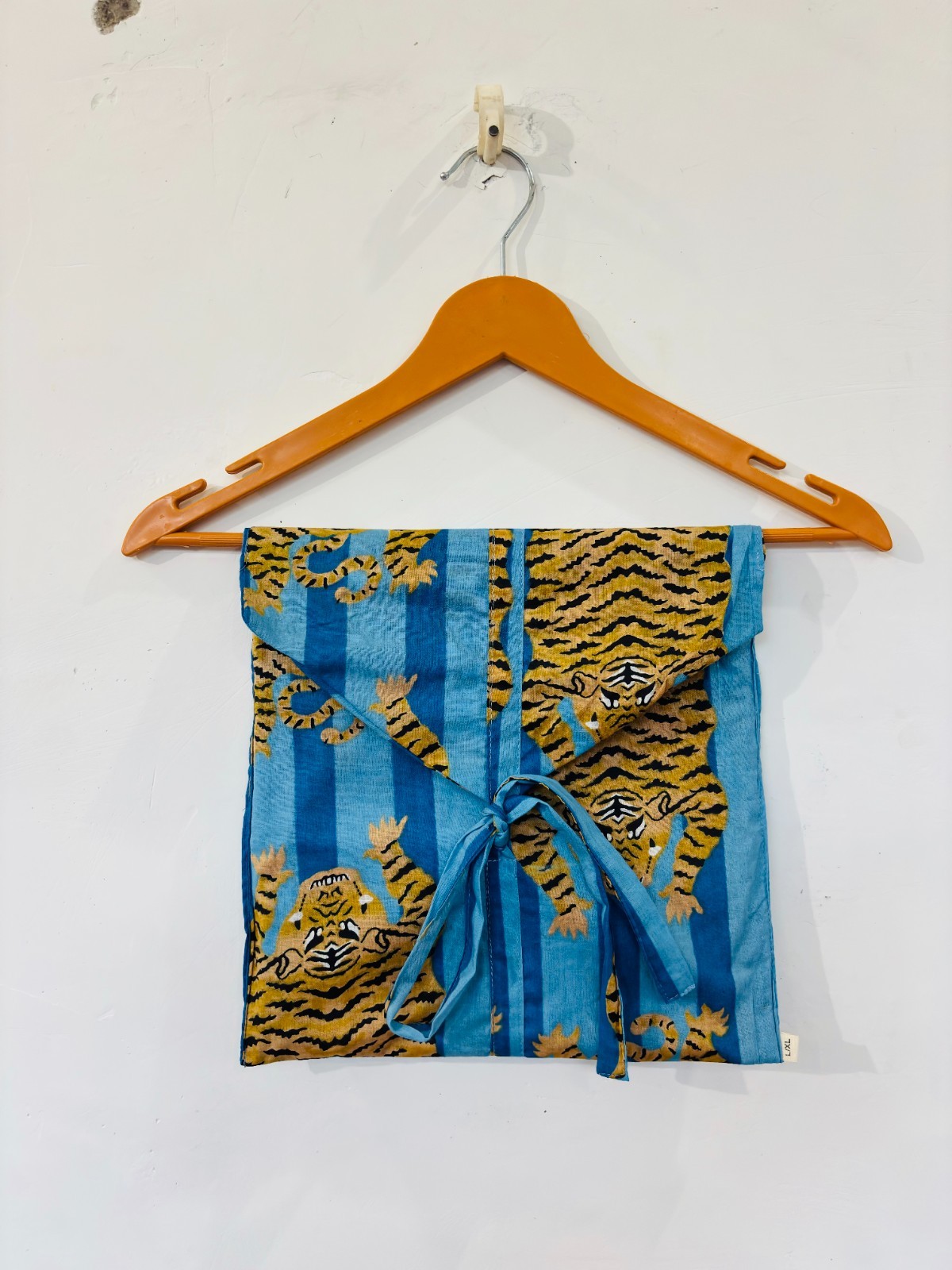 Tiger- Print Cotton Pajama Set:Summer Loungewear night wear for woman’s giftitem