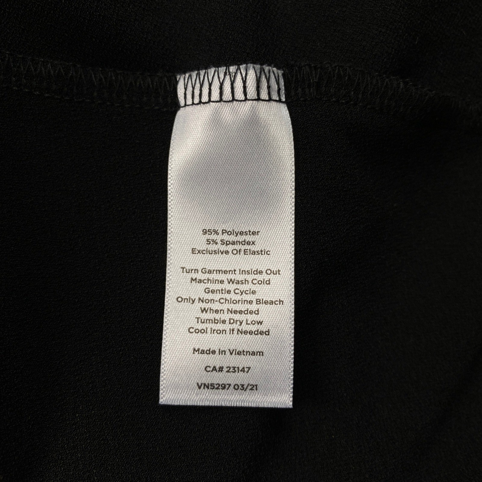 Talbots Midi Dress Womens 1X Solid Black Faux Button Front Stretch Knit Minimal