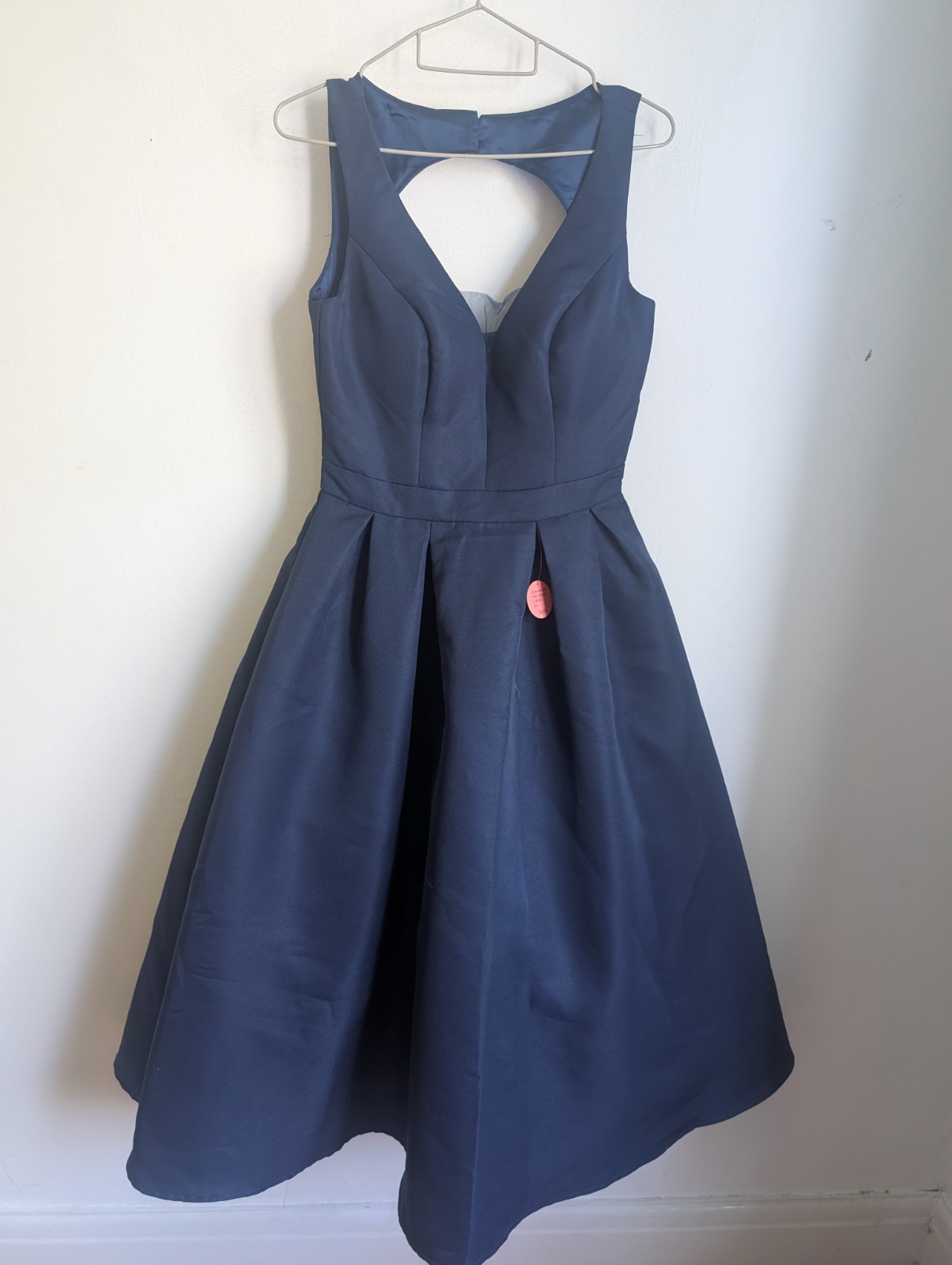 Chi Chi Navy Blue Sleeveless Binky Dress Size 8 Bnwt (T31)