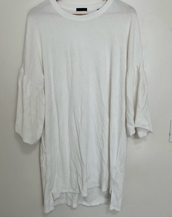 ATM Anthony Thomas Melillo Ruffle Sleeve Dress