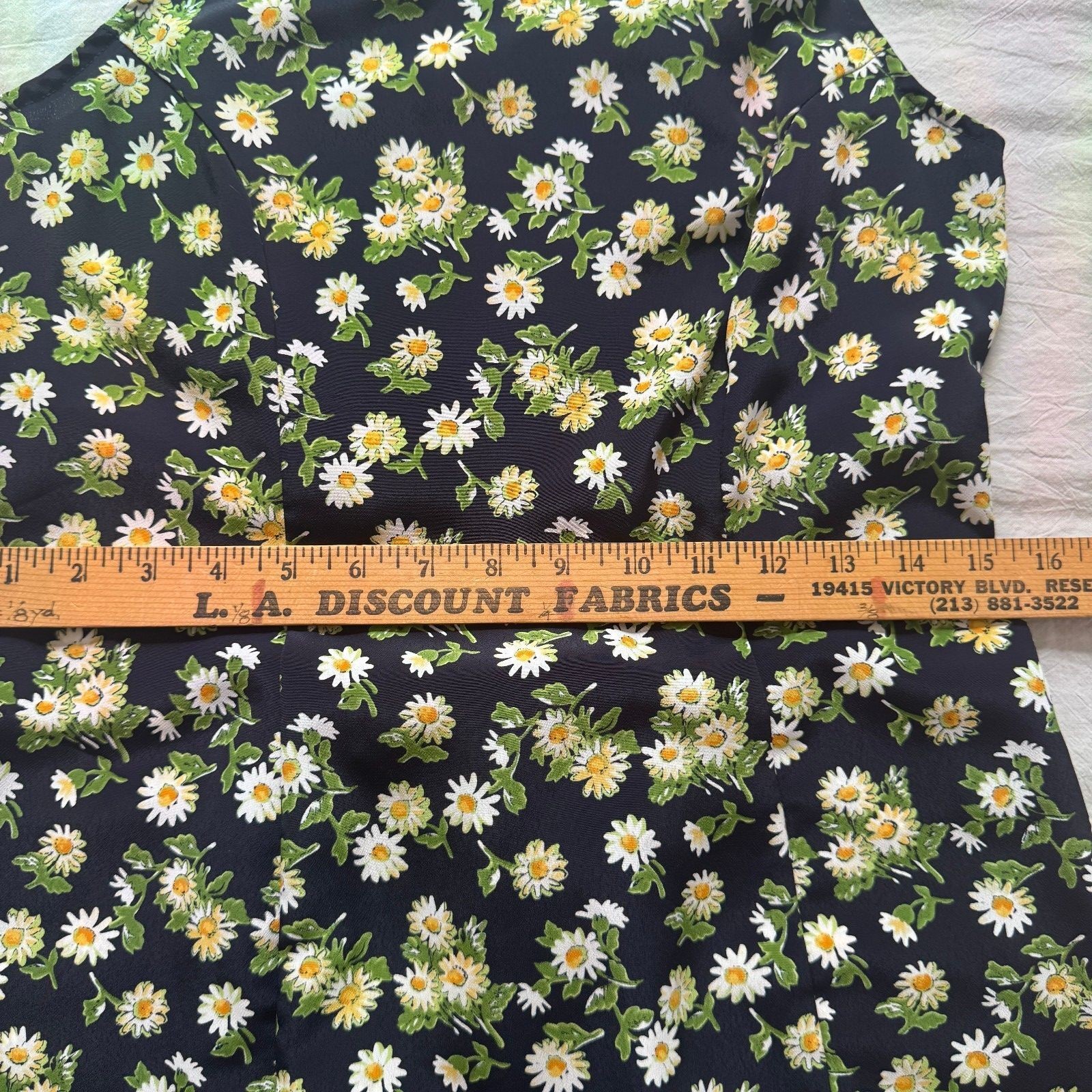 My Michelle Daisy Floral Print Sleeveless Summer Dress Black Size 7/8