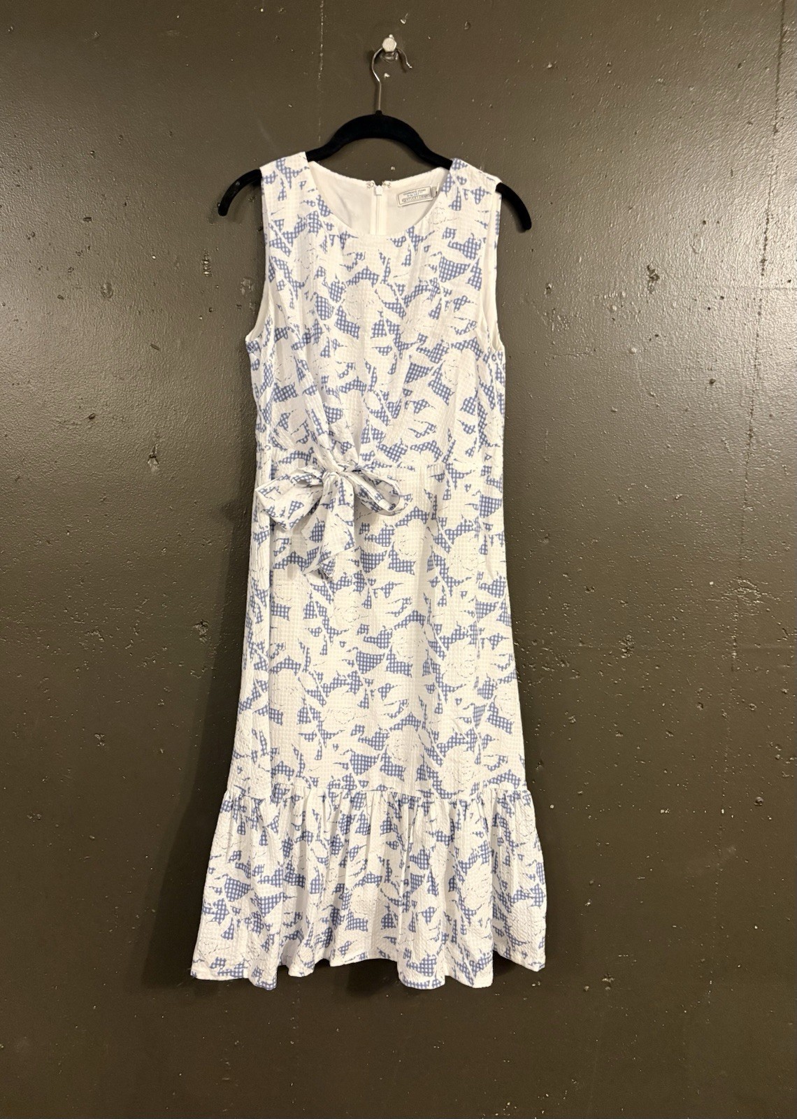 Ex. Cond Vineyard Vines Kentucky Derby Dress 147 Blue Size 6 Retail 188.00