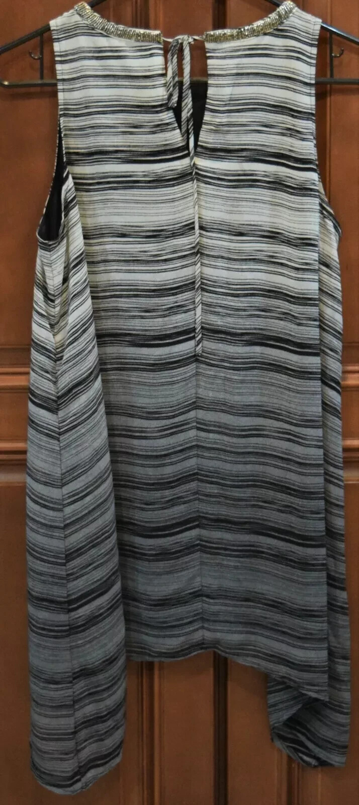 ALFANI EMBELLISHED TUNIC- GRAYS – MEDIUM