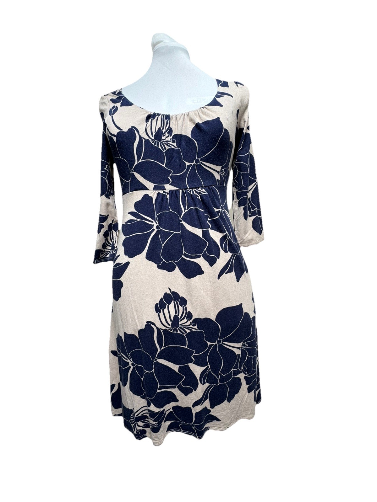 Phase Eight Long Sleeve Jersey Dress UK14 Comfortable and Washable Material