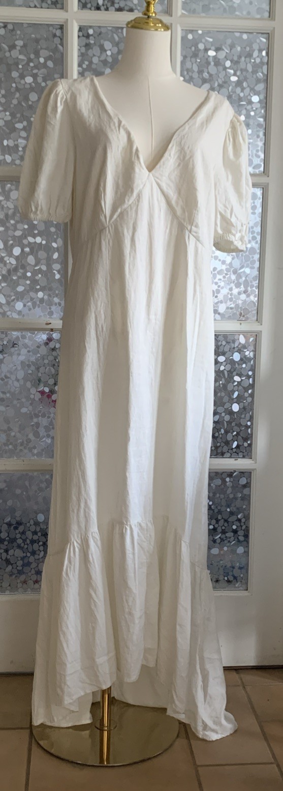 Tinsel Dress XL Maxi Boho Wedding Prairie Festival Fairycore Whimsigoth Romantic