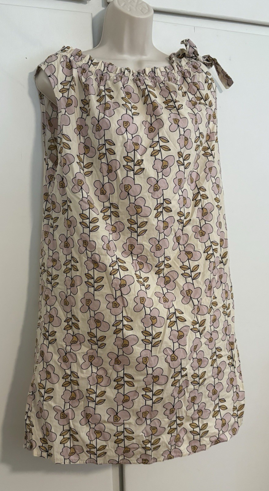 Flawless Possibly Handmade Floral Print Vintage Inspired Dress Regular Large