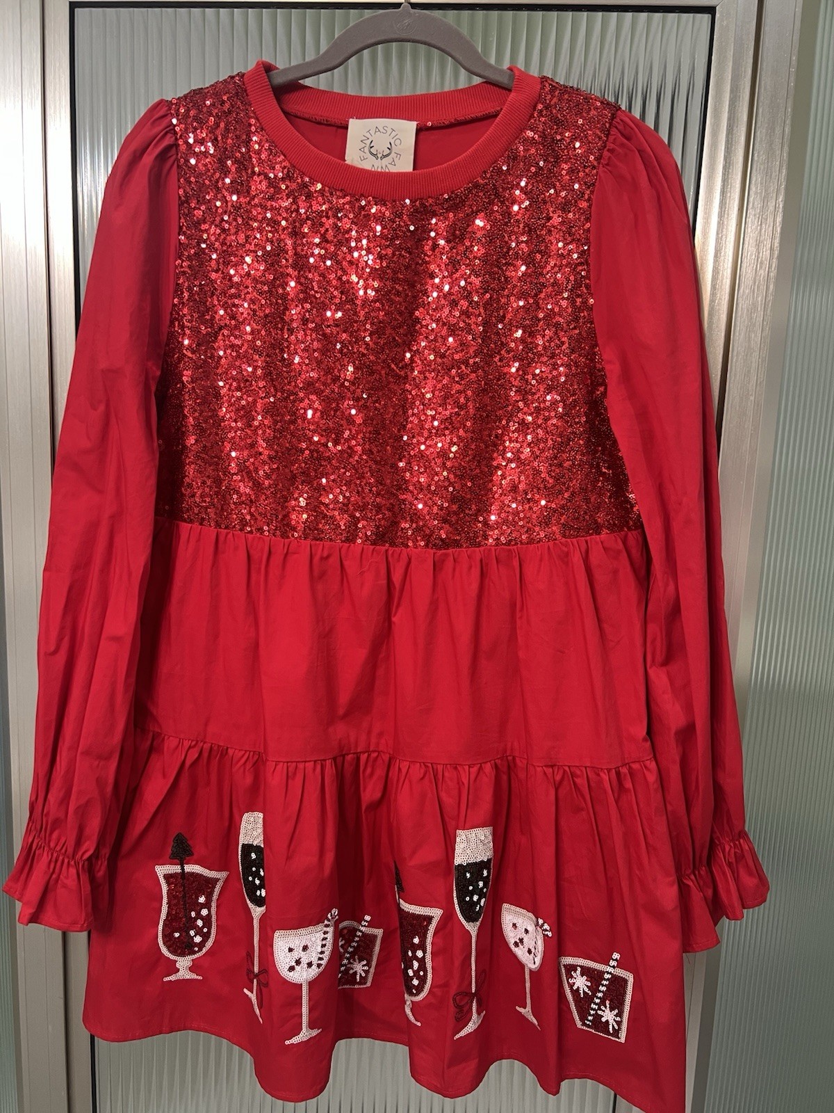 Ladies New With Tags Christmas Dress Size Small By Fantastic Fawn