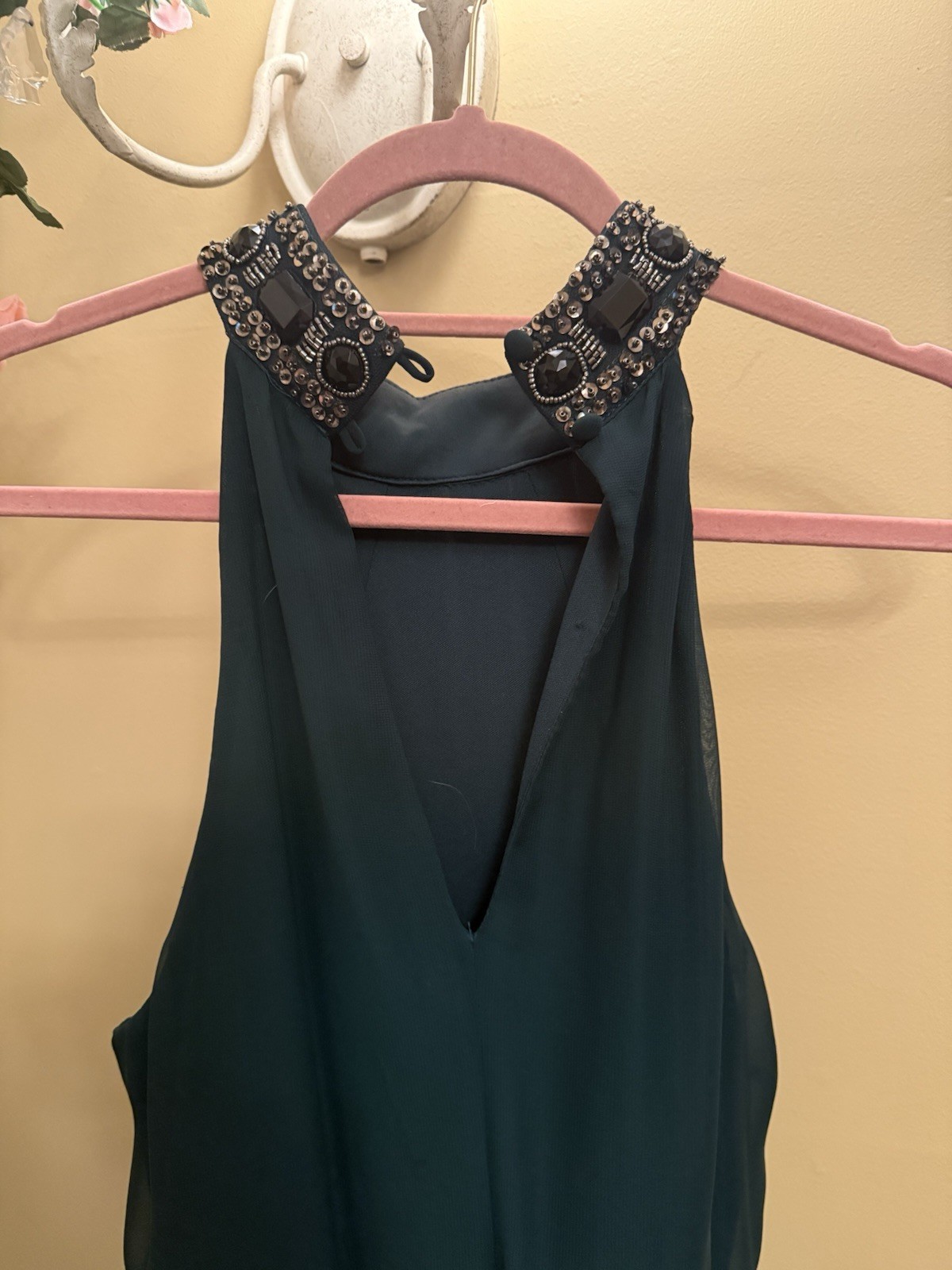 Emerald Green Sleeveless Dress