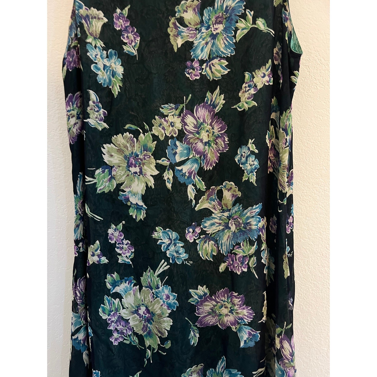 Sarah Arizona Reversible Floral Paisley Dress LRG Fairy Whimsigoth Fairy Grunge