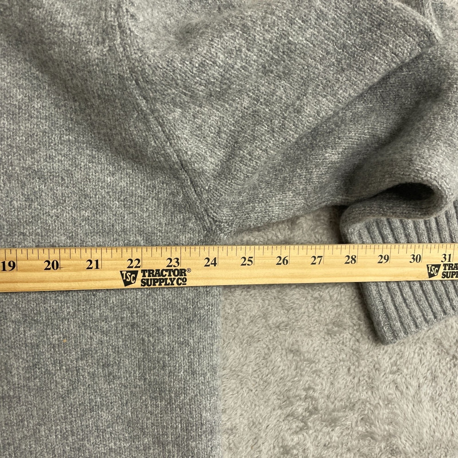 Dalia Wool Blend Women’s XL Gray Sweater Mini Dress Long Sleeve M0713