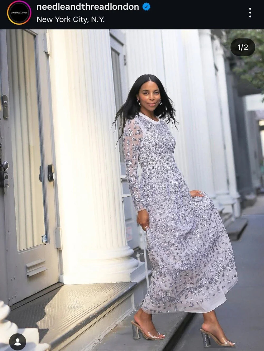 BHLDN Needle & Thread Dress size US 10 $929