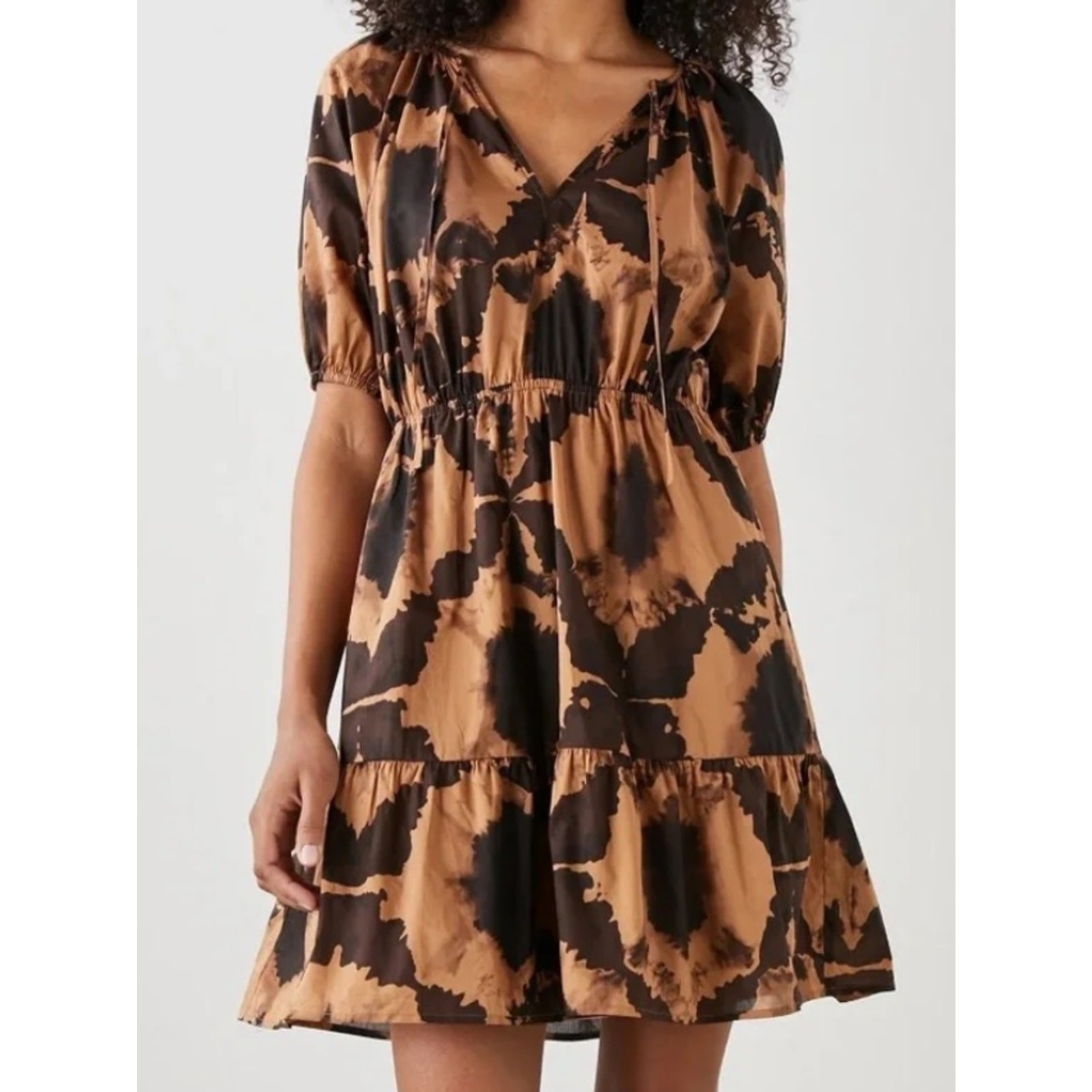 Rails Size Large Amabella Dress in Tigers Eye