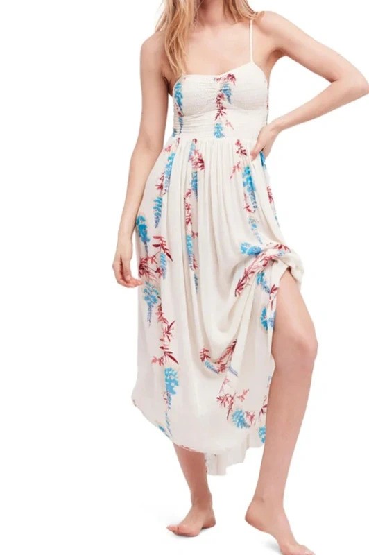 Intimately Free People Women’s Beau Smocked Maxi Dress XS