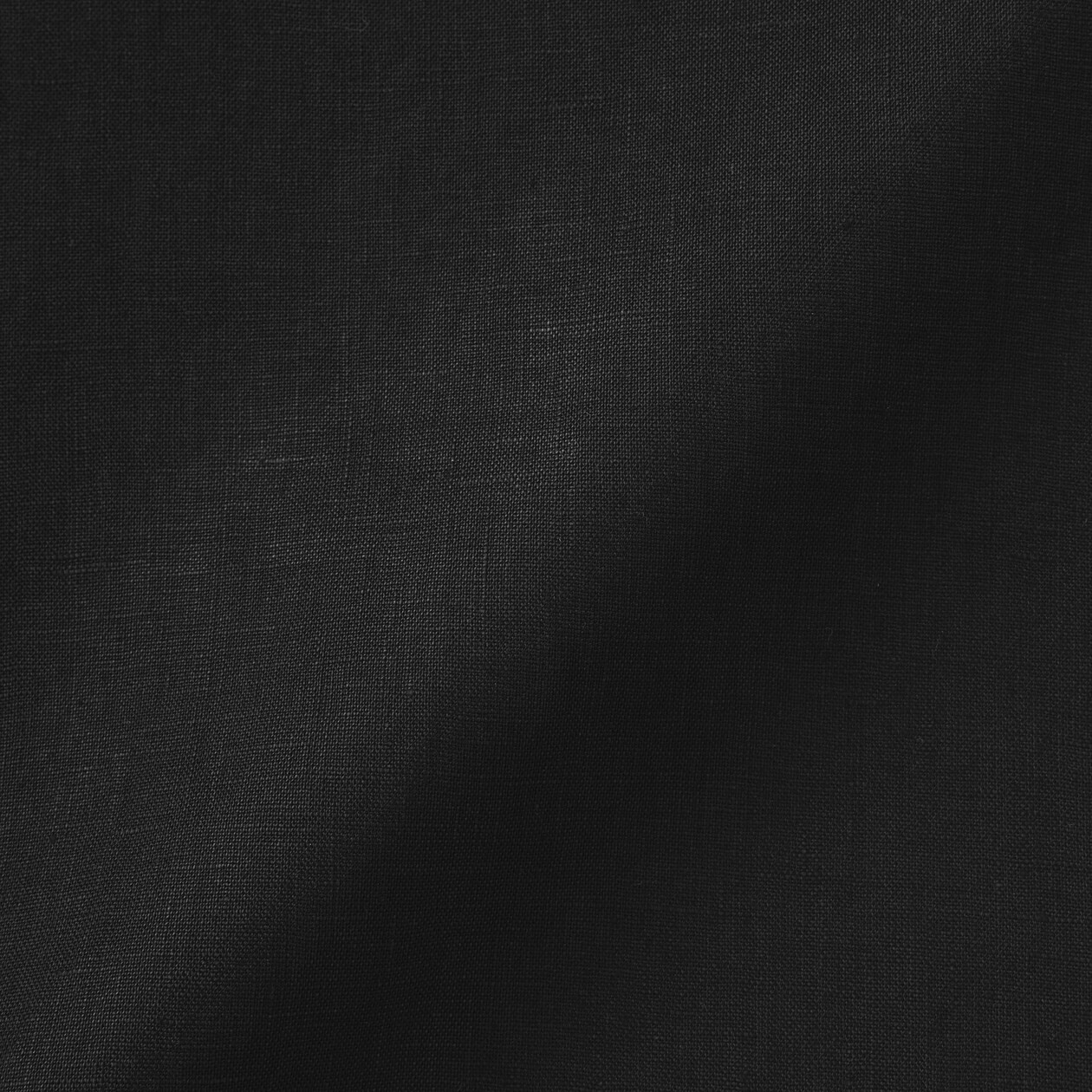 MUJI Womens 100% Linen Washed Sleeveless Dress Black FedEx