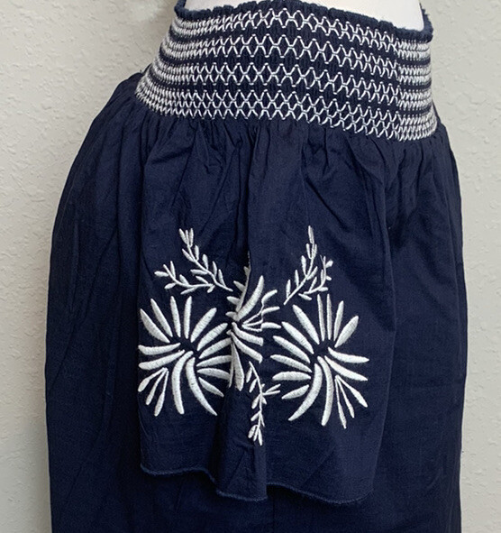 NEW Women’s Isabel Maternity by Ingrid & Isabel Off the shoulder Navy Dress XS