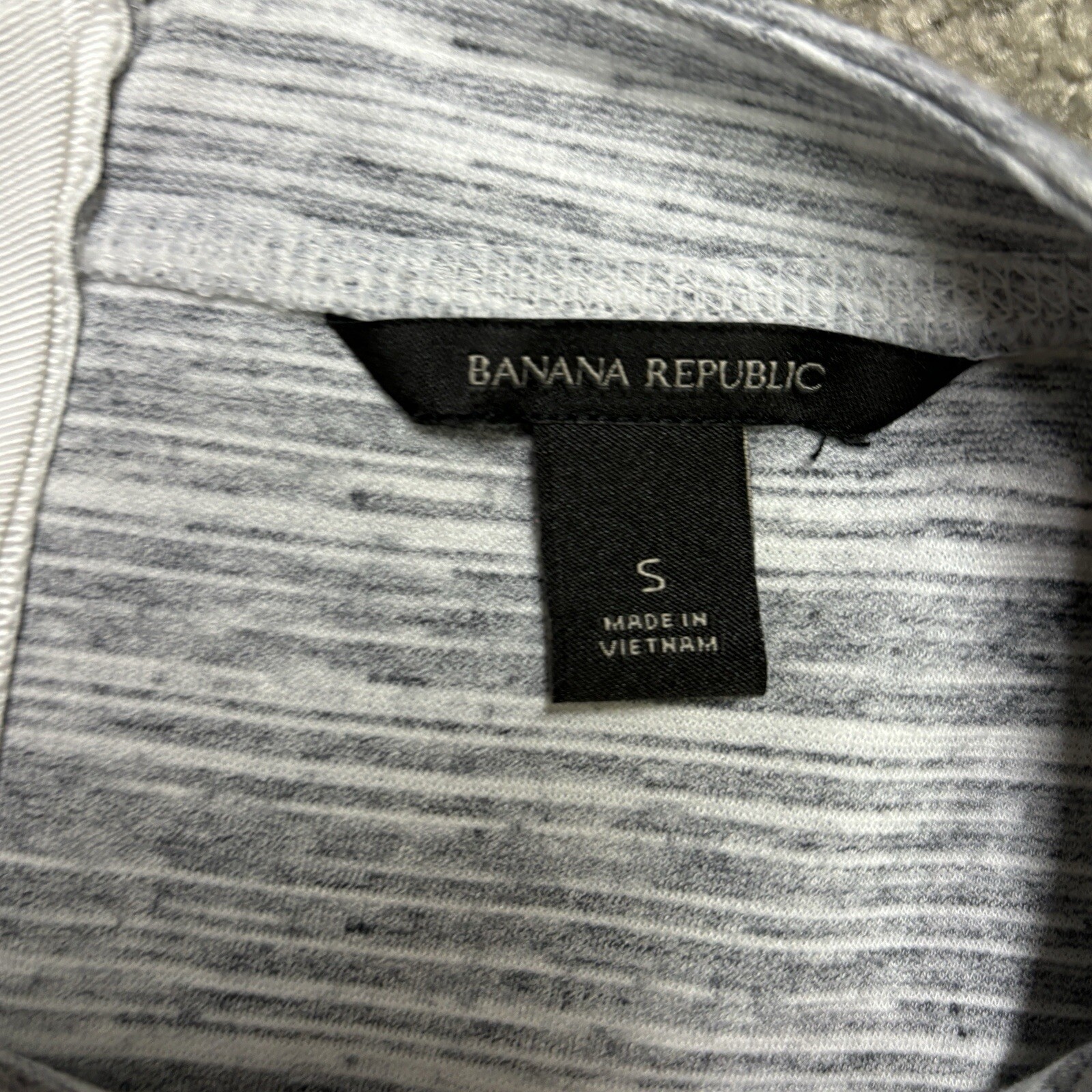 Banana Republic Mini T Shirt Dress With Sleeves Women’s Size Small Heather Gray