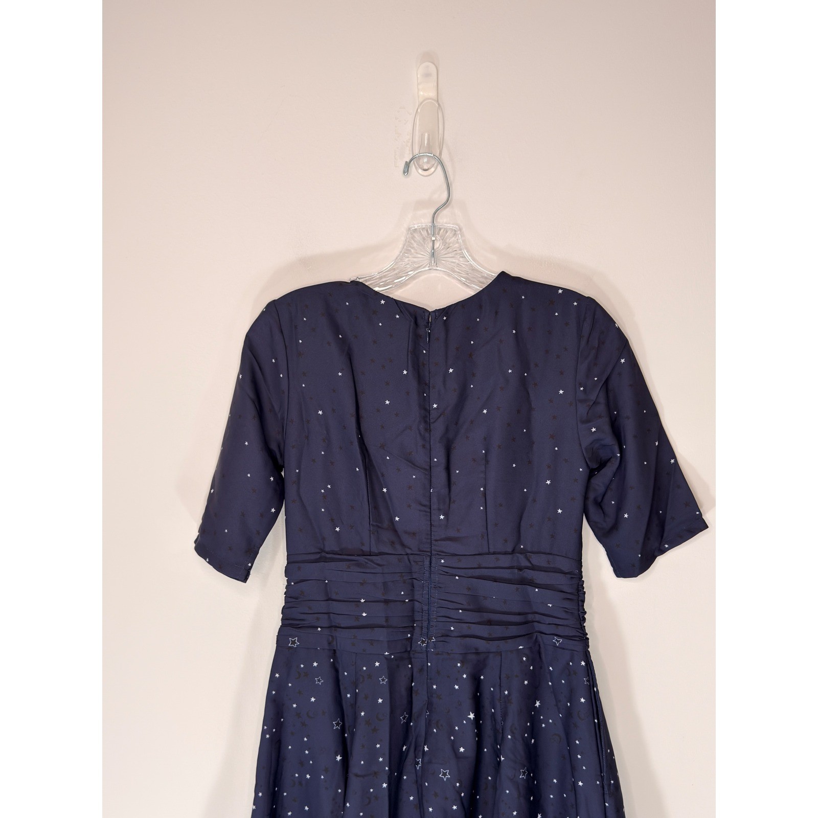 Wayward Fancies Dress Celestial Whimsy Stars Planets Moon Fit & Flare Black XS/2