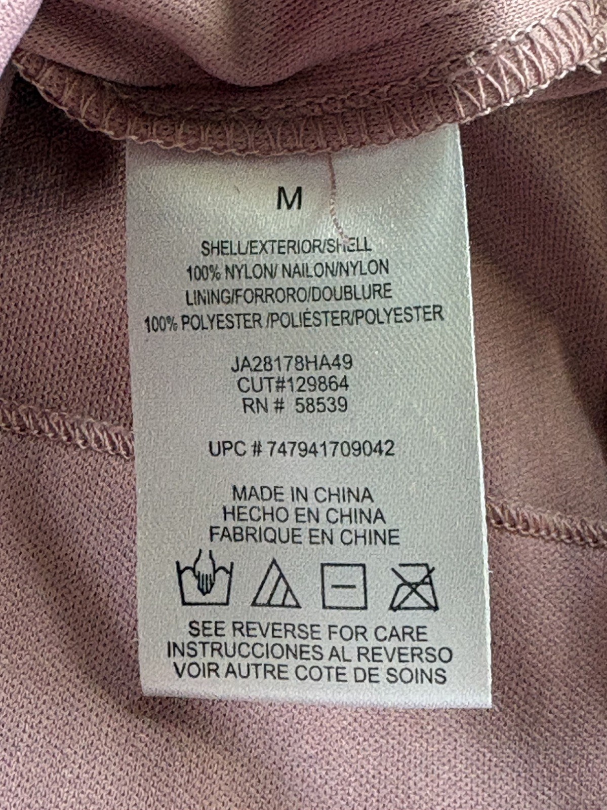 Speechless Womens Junior Rose Pink Mauve Lacey Dress Size med scalloped