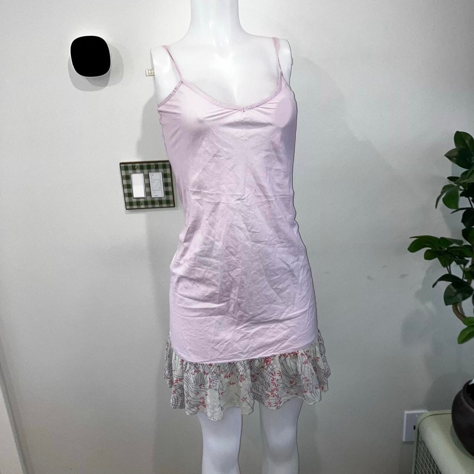 Vintage 90s y2k sportmax code slip ruffle dress