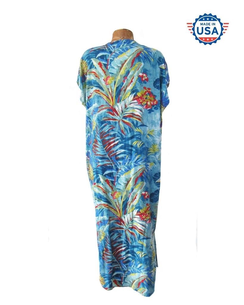 Gorgeous Flowy & Effortless Style “KAMUELA” Jams World Long Kaftan Dress XSMALL