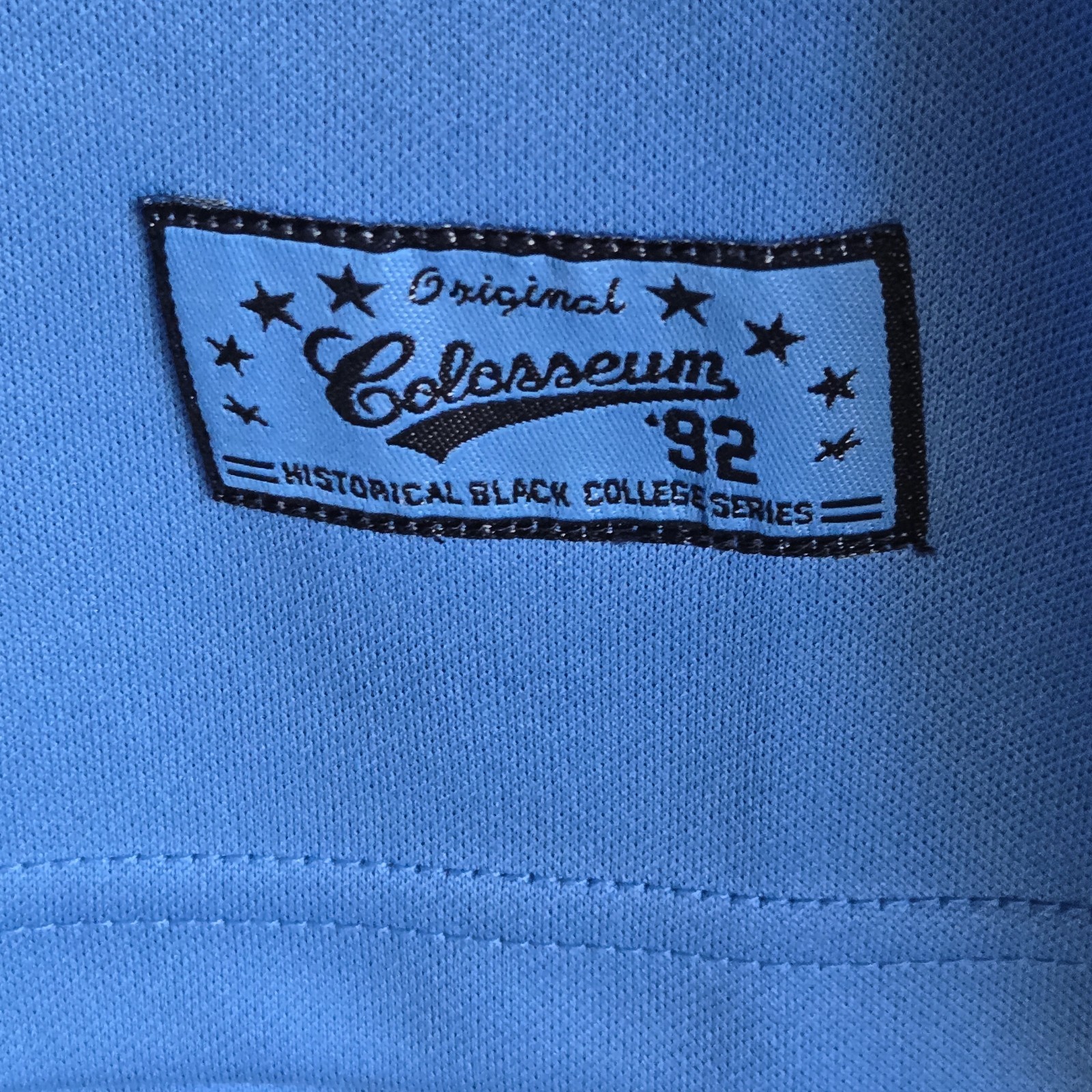 Colosseum Spelman College Jersey Dress Size M Blue White Jaguars