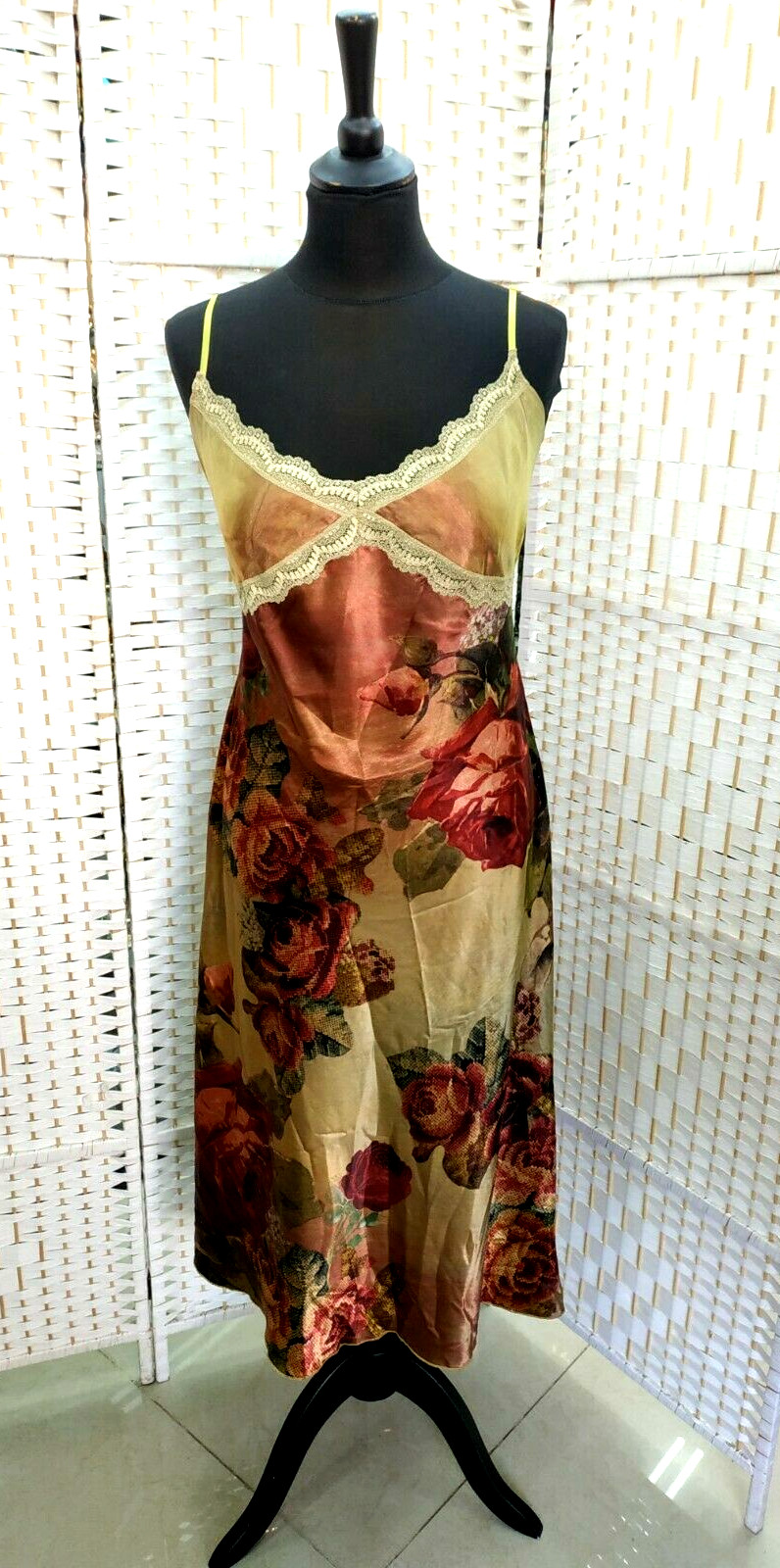 Michal Negrin Camisol Style Elegant Summer Dress Size – M – Made in Israel