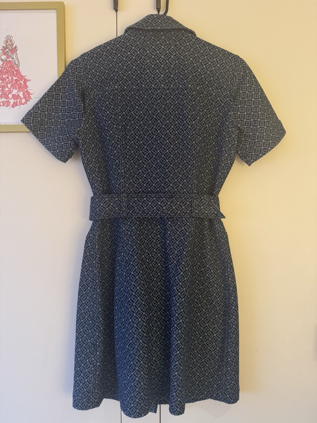 michael kors denim dress xs NWT