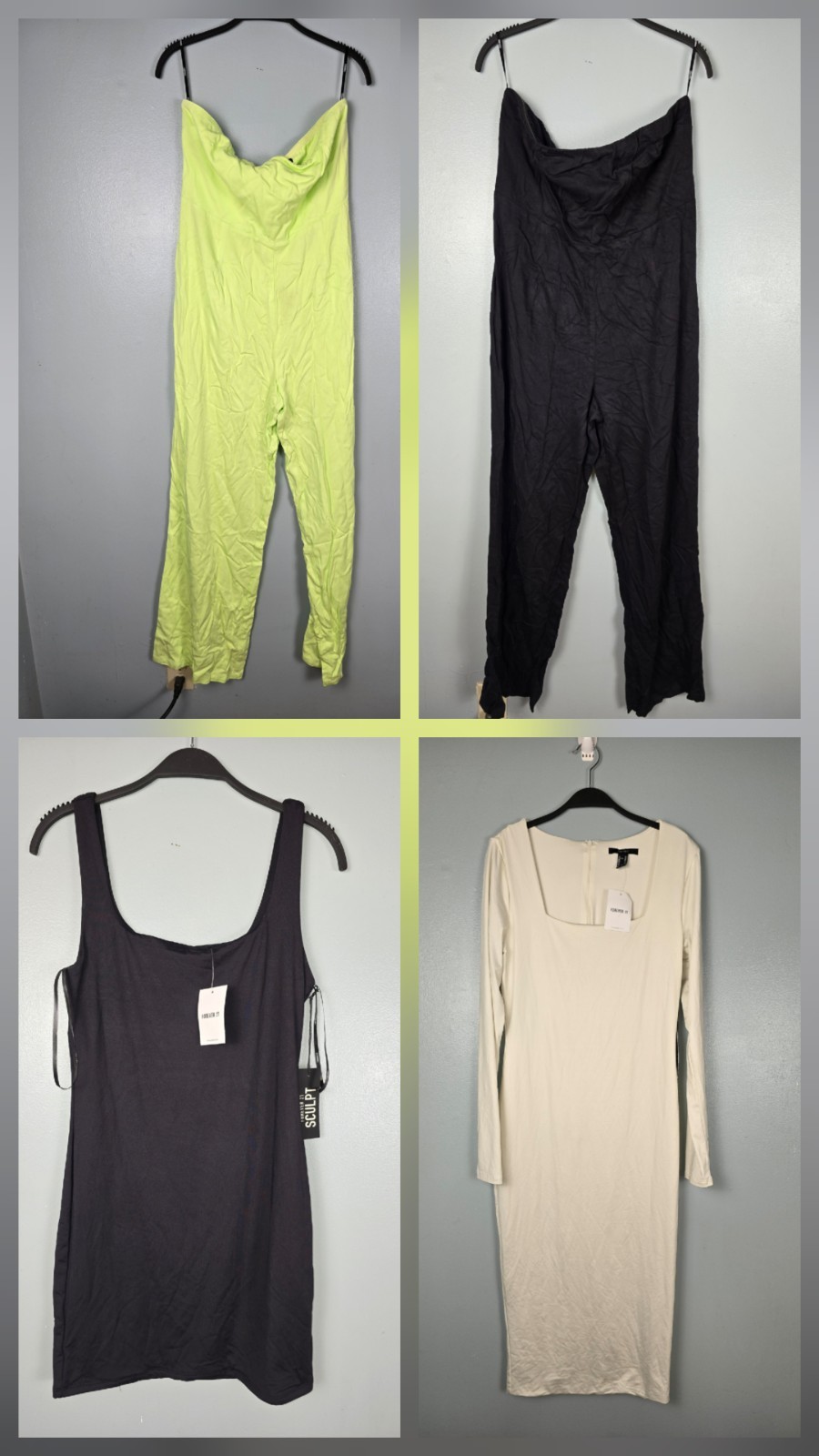 LOT Bundle Of 4 Size XL Women’s Dresses And Rompers