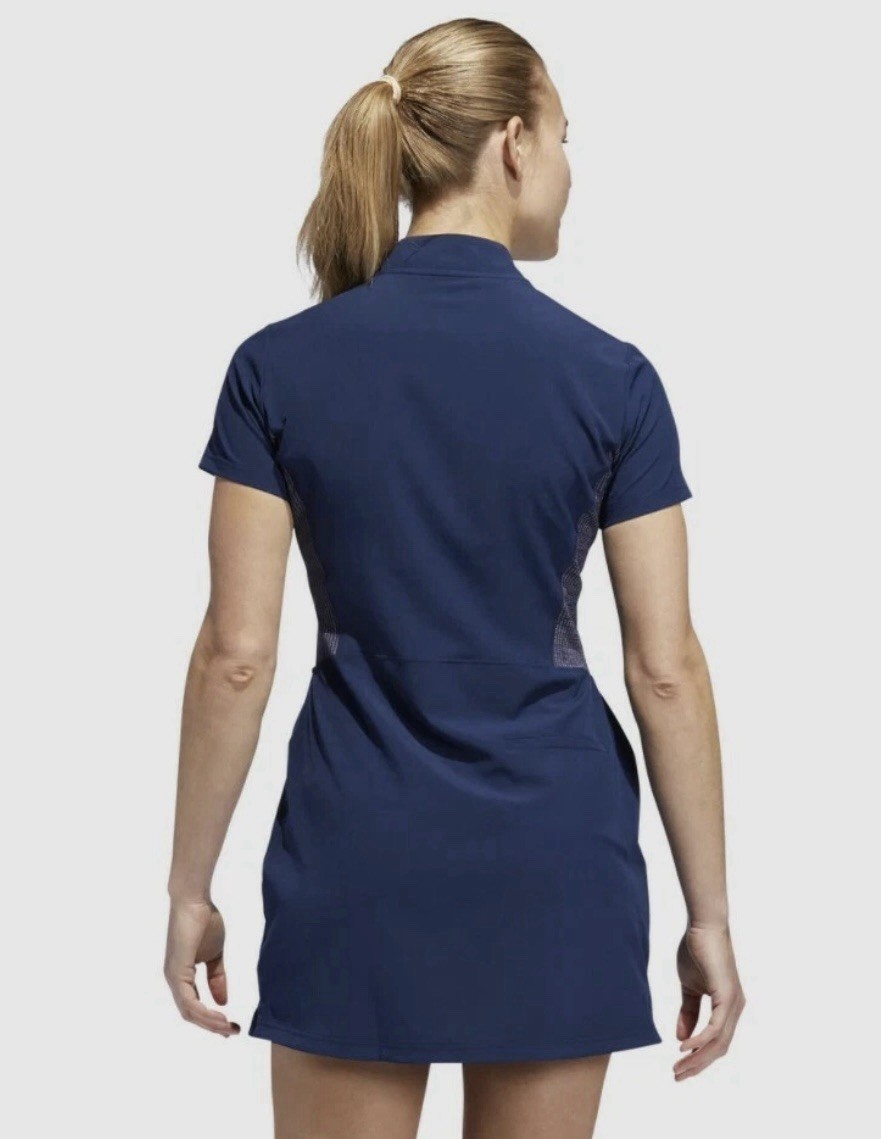 Adidas Beyond 18 Rangewear Night Indigo Golf Dress Women’s Small RARE