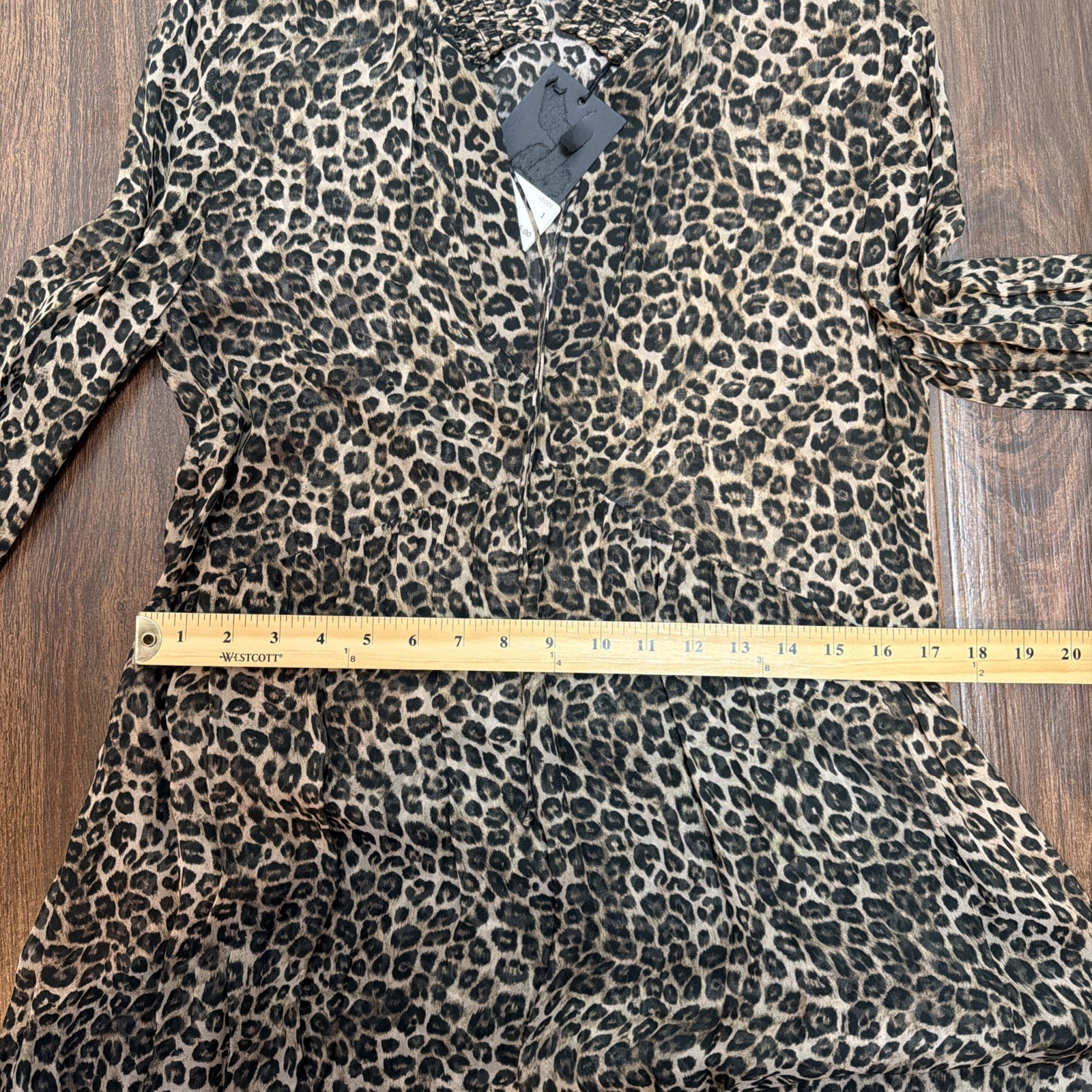 The Kooples Women’s Classic leopard Print Designer Maxi Dress Size 1 Us size S