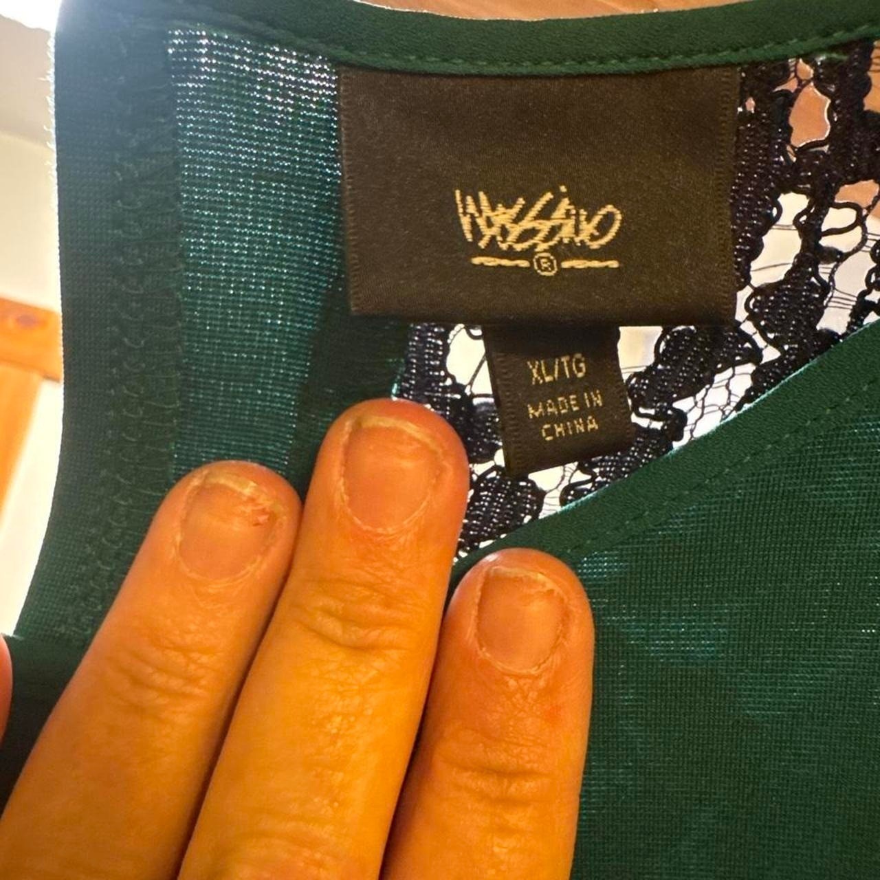 Mossimo Green midi dress