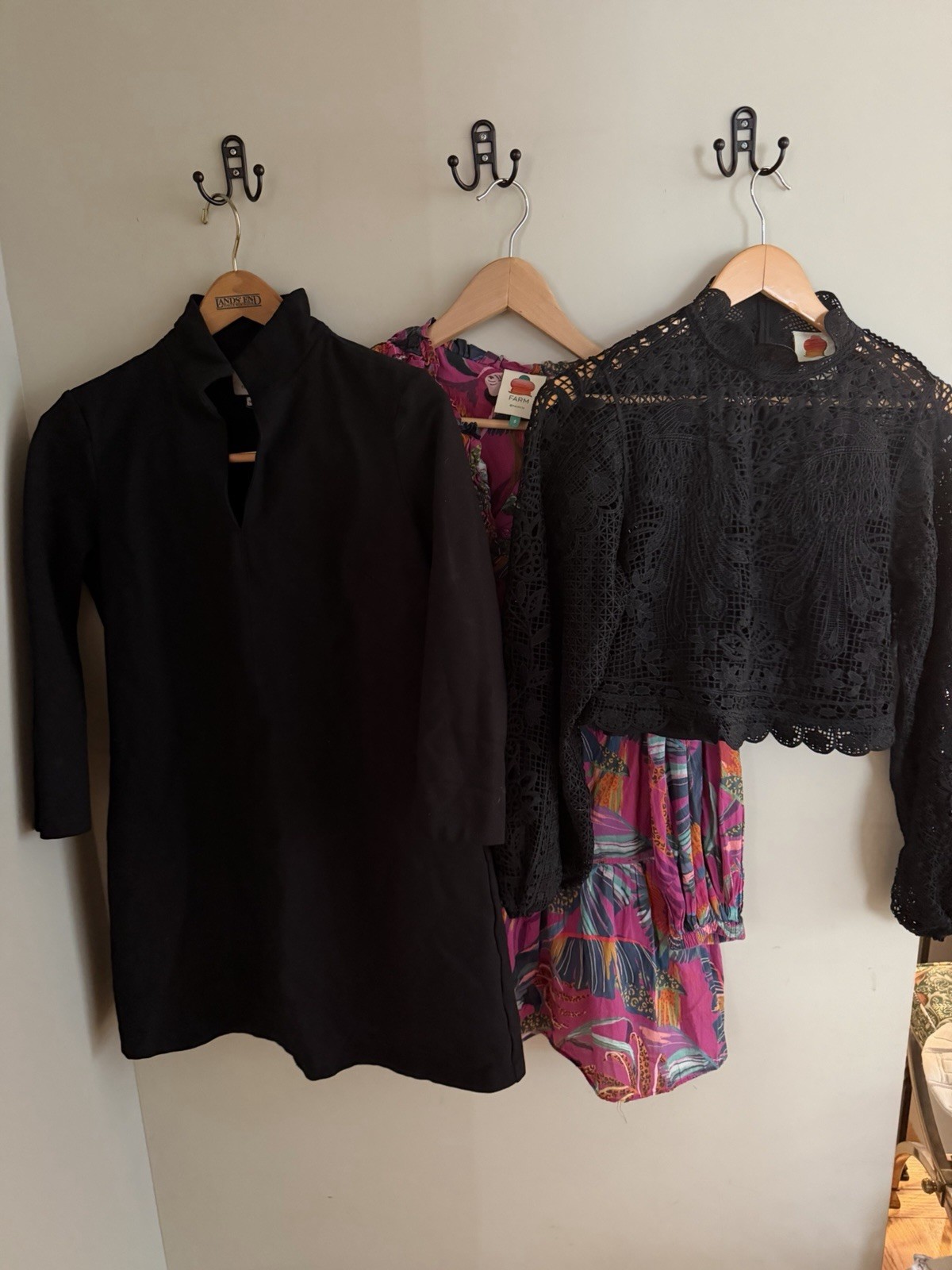 Tuckernuck Black Ponte Clifton Dress m