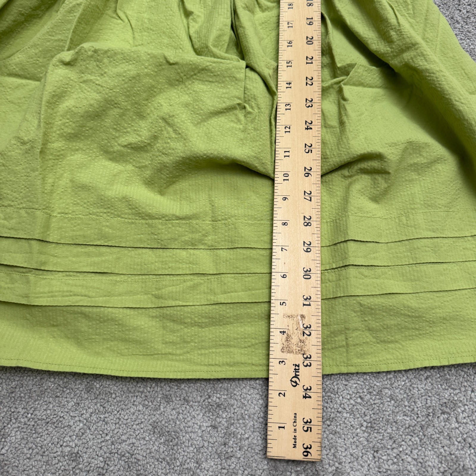 Princess Highway Modcloth Sanda Puff Sleeve A-Line Mini Dress Women 10 Green NWT