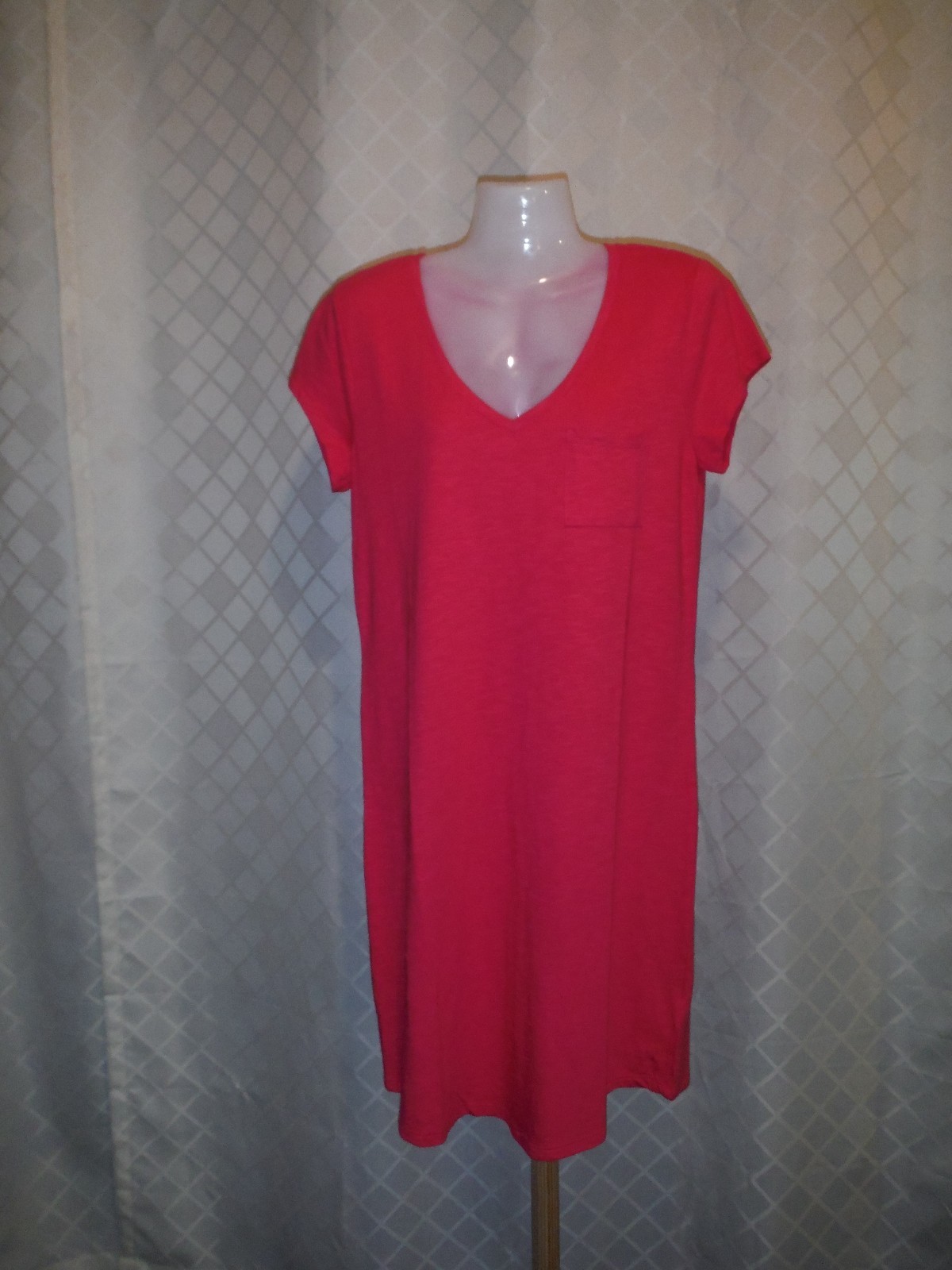 Short Sleeve V Neck Tee Dresses GAP 2XL,L,M,S,XS, 60% cotton 40% modal NWT