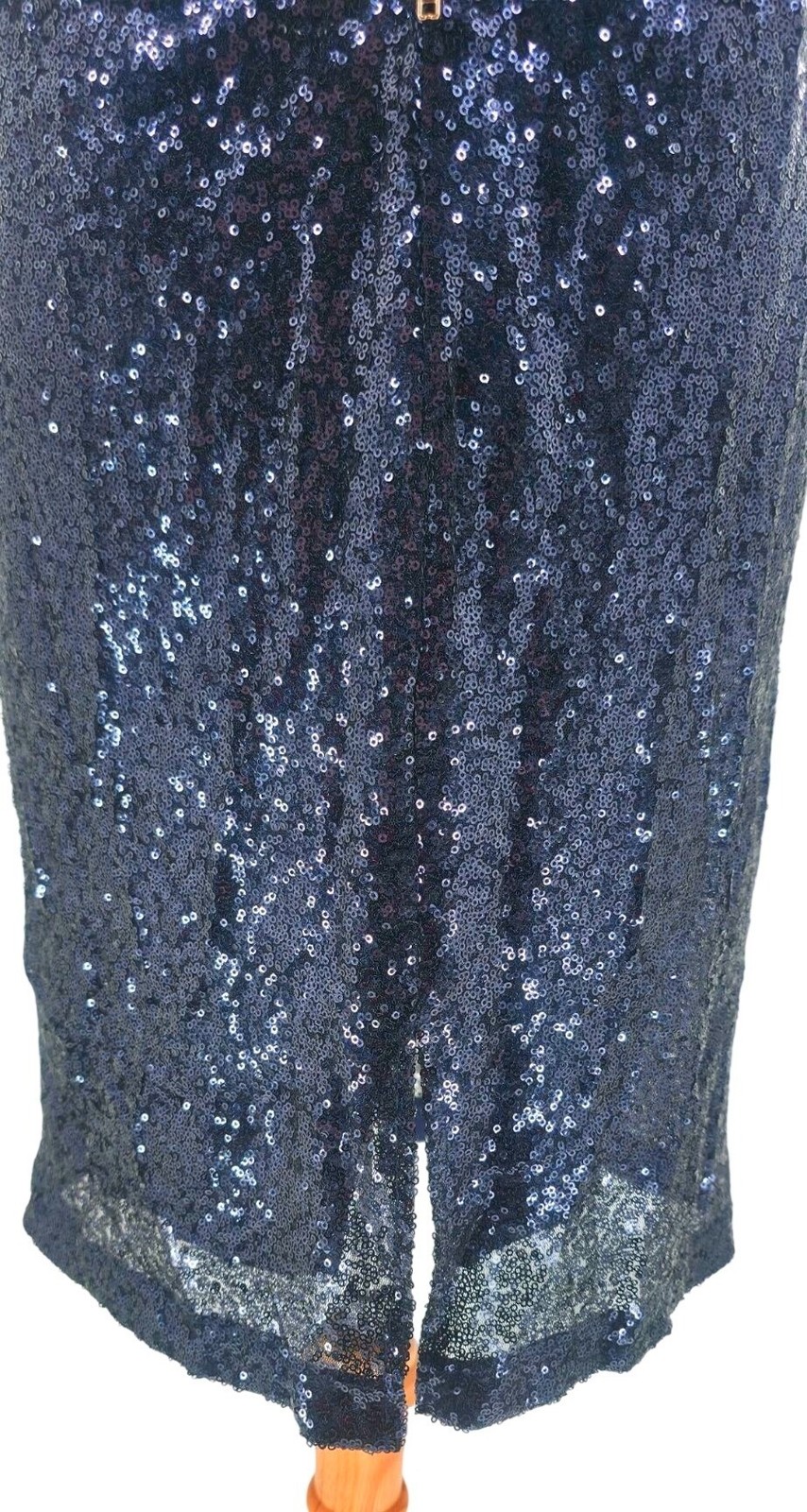Lulu’s L Sequin Cocktail Dress Dramatic Scoop Back 3/4 sleeves Sheath Mini