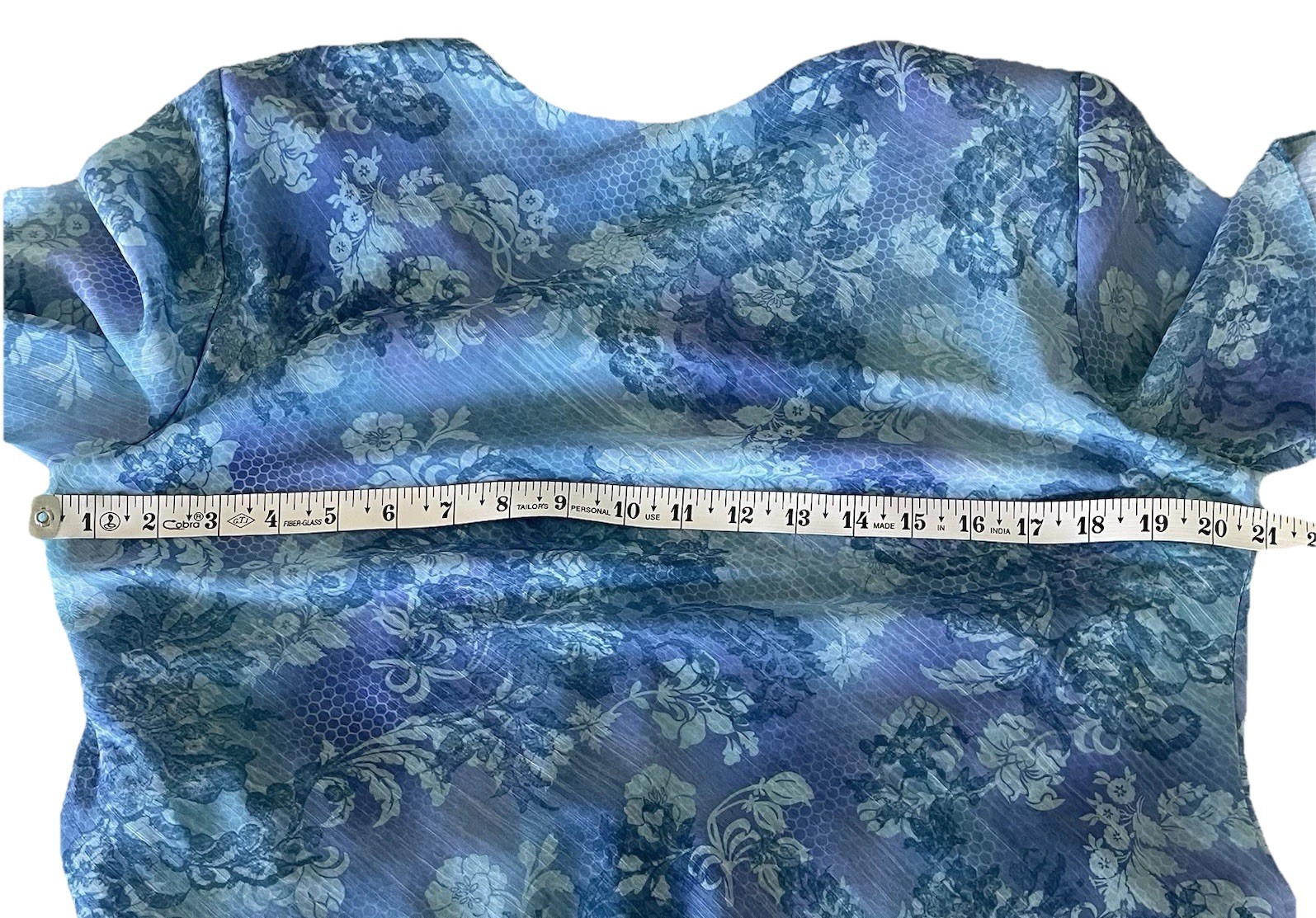 Vintage Y2K! K Studio Collection Size 10 Blue Ruffle Tiers Fairy Boho Dress