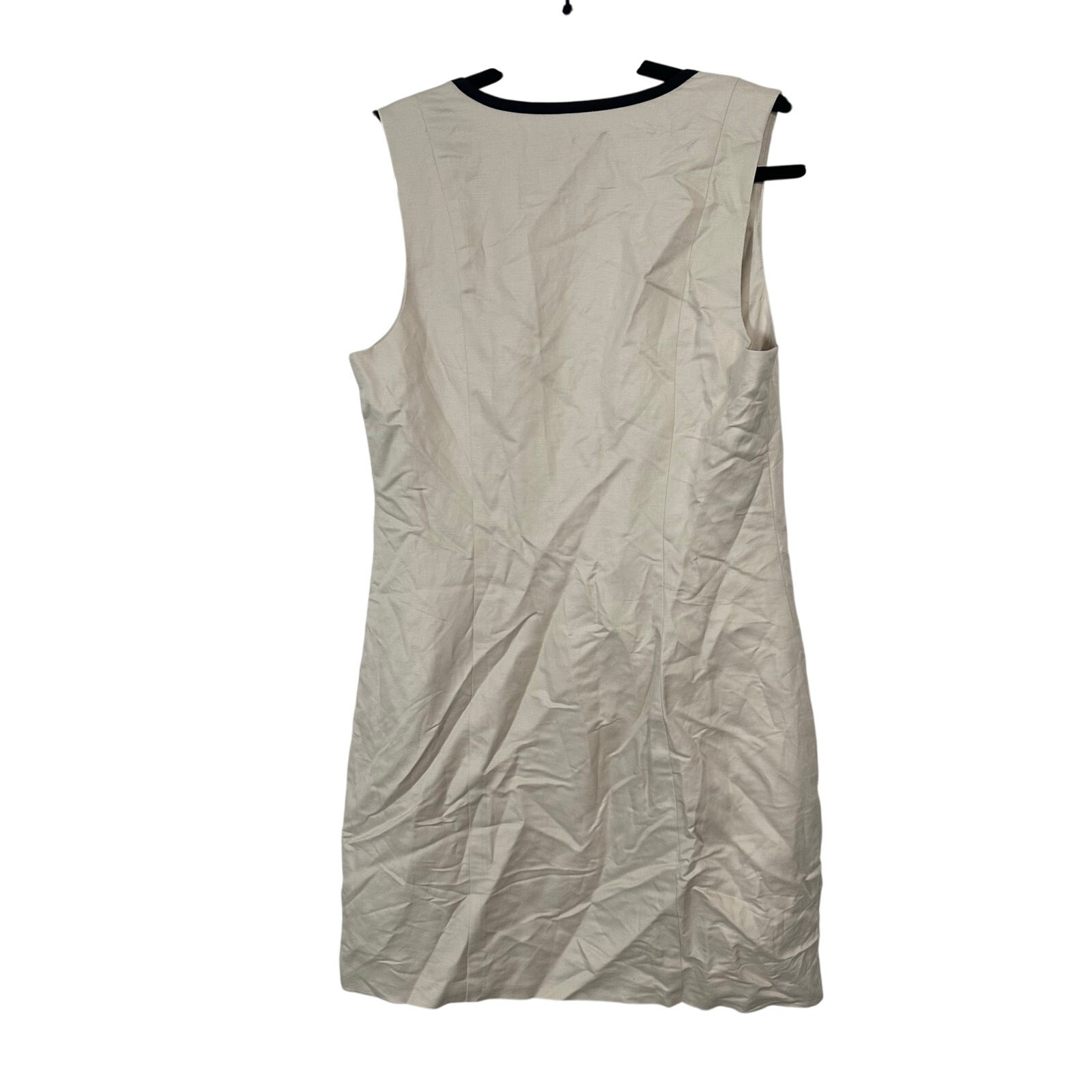 LOVE, WHIT by Whitney Port Suiting Dress Minimalist Sleeveless Old Money 6 NWT