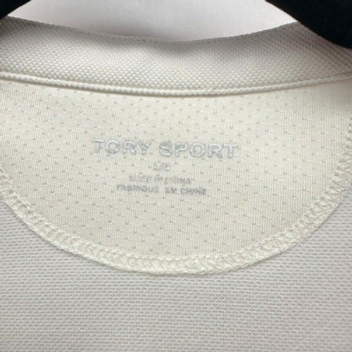 Tory Burch Tory Sport Sleeveless Tunic Dress Size L White Tennis Pickleball NWT