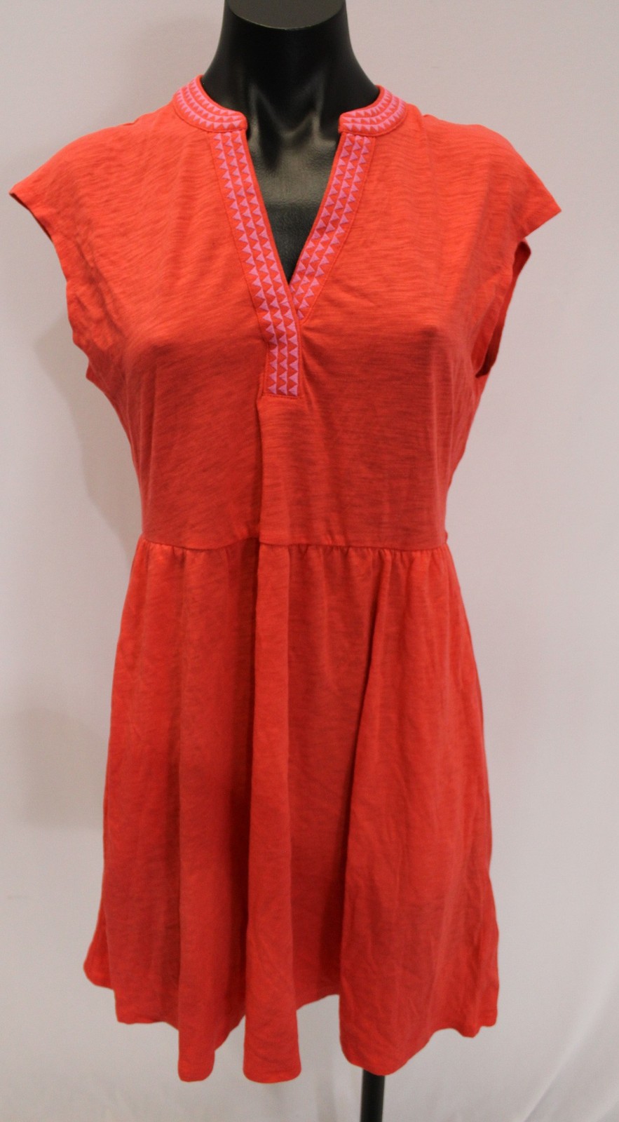 Boden Women’s Petite Chloe Embroidered Short Dress MP7 Jam Red UK:8P US:4P NWT