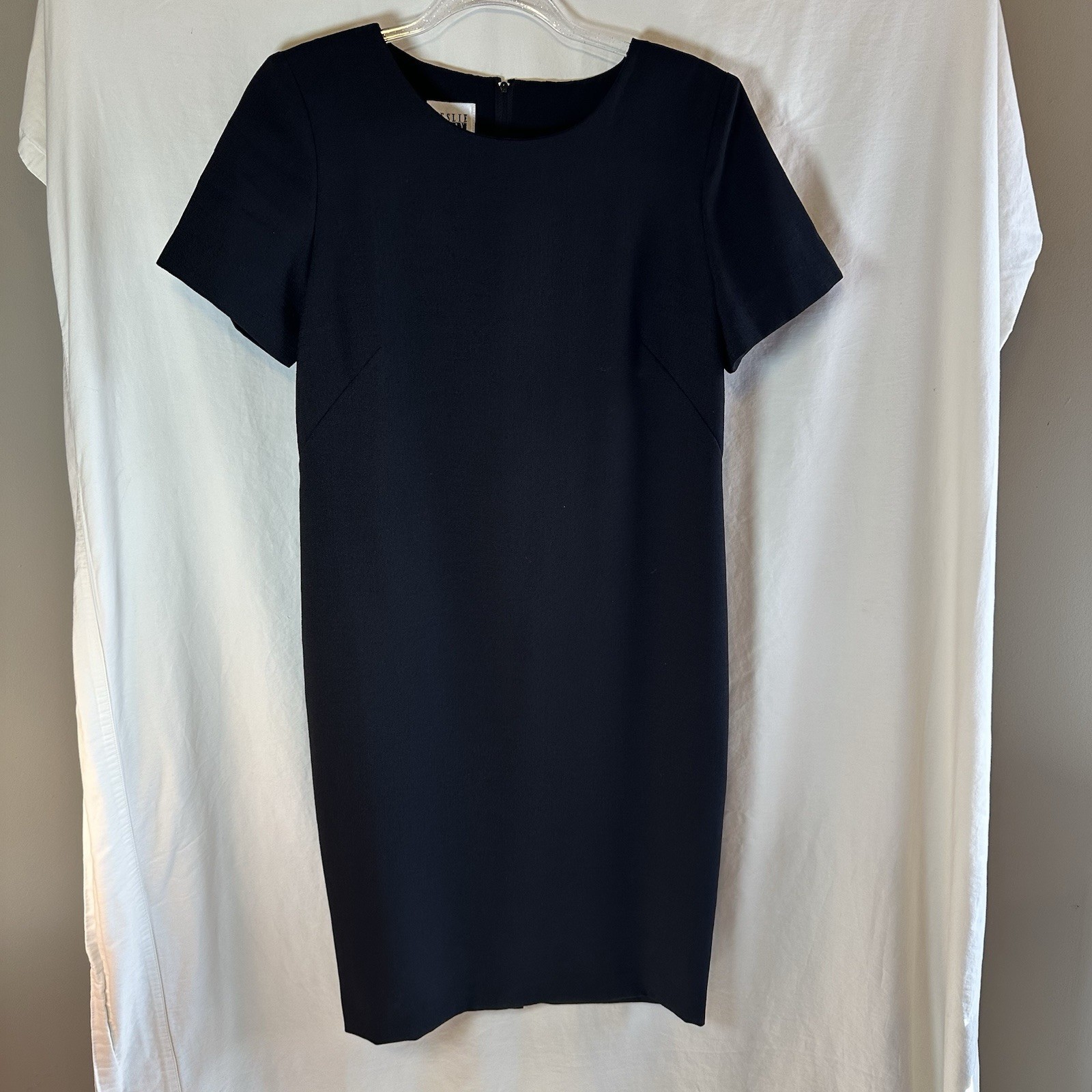 Leslie Fay Women’s Vintage Classic Little Black Dress Size 10P Holiday Party