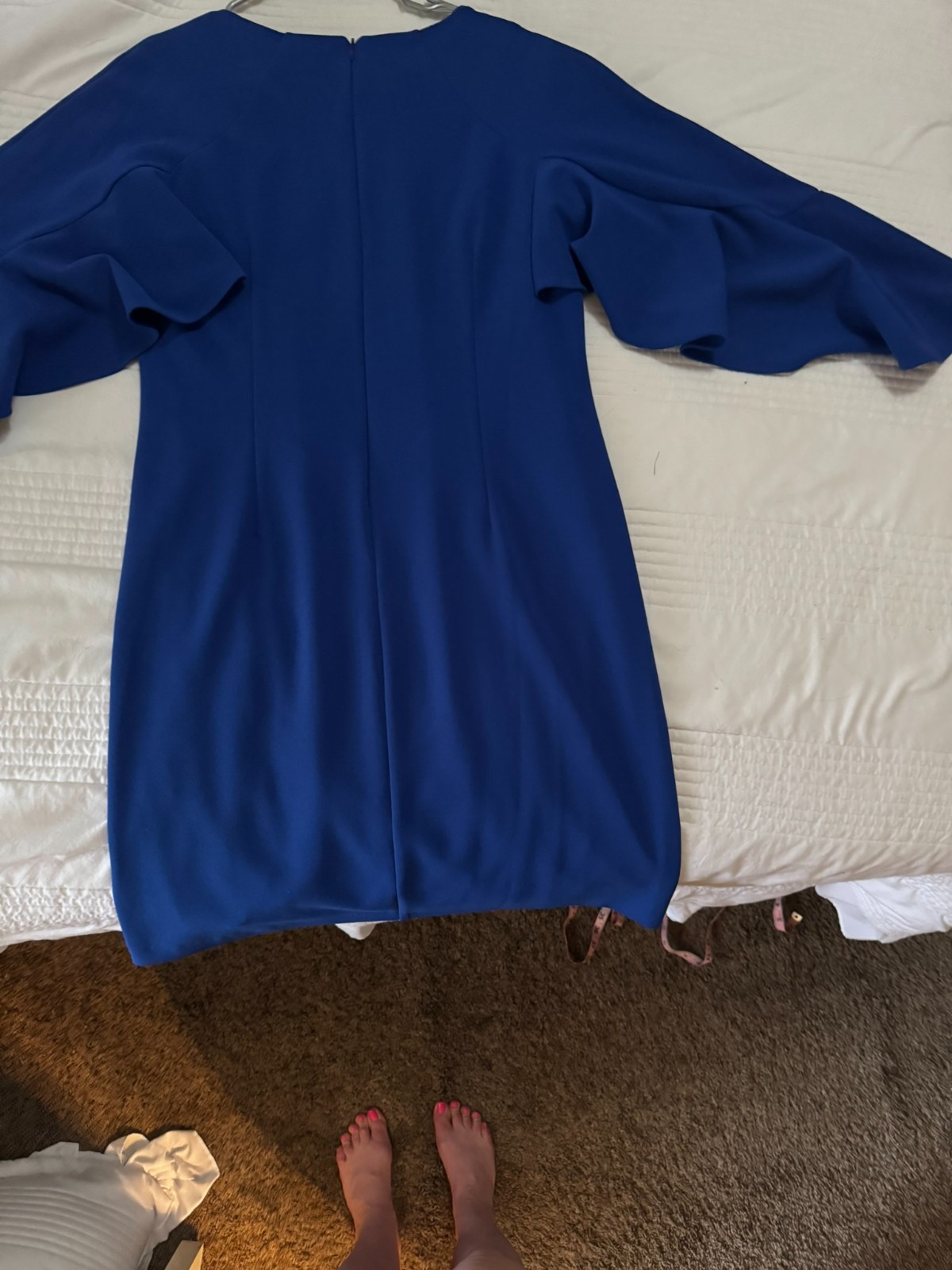 rozi & ali blue dress