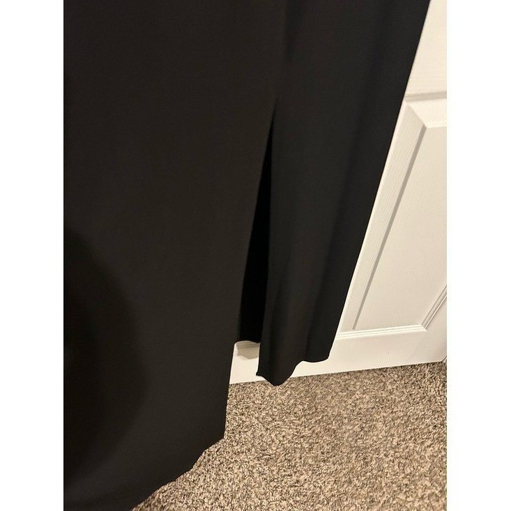 Enfocus Studio Black Sleeveless Maxi Dress